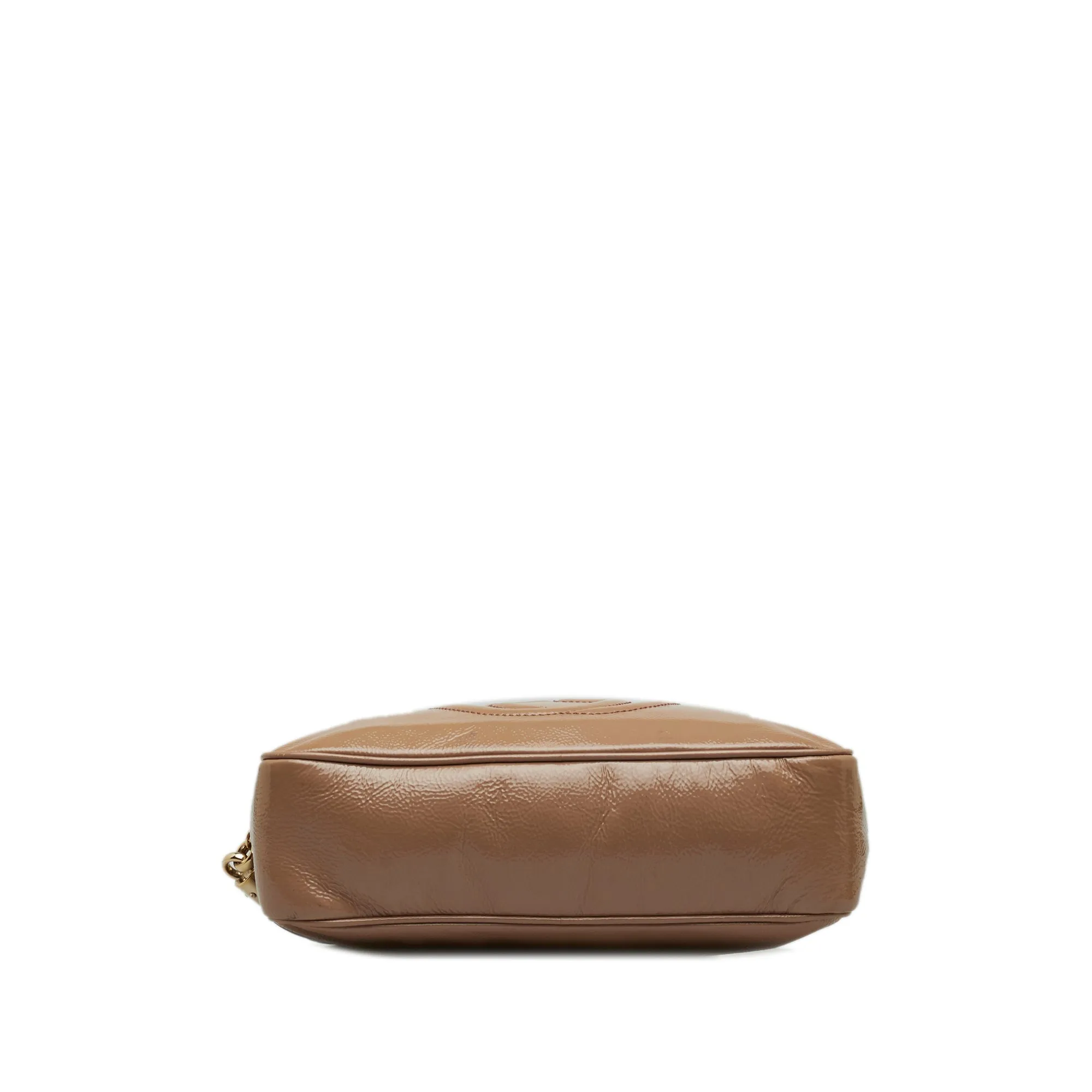 GUCCI Patent Soho Chain Shoulder Bag