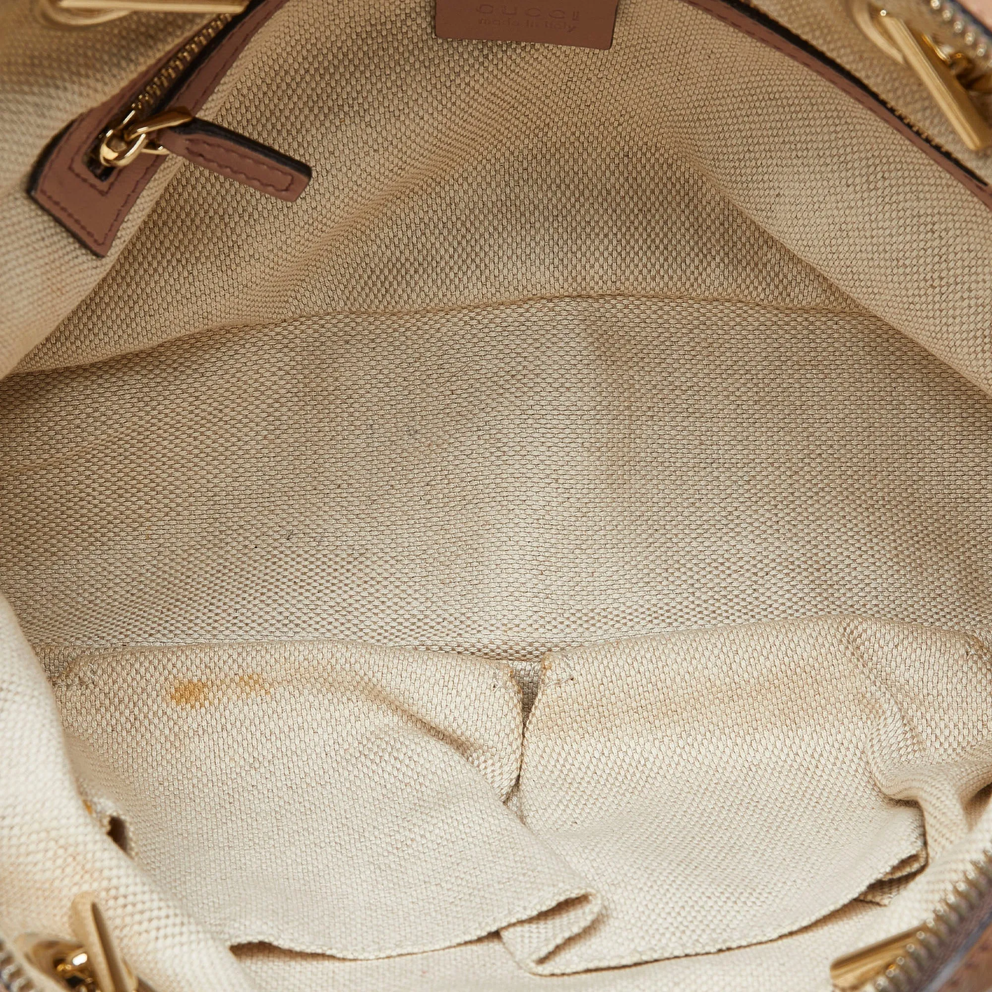 GUCCI Patent Soho Chain Shoulder Bag