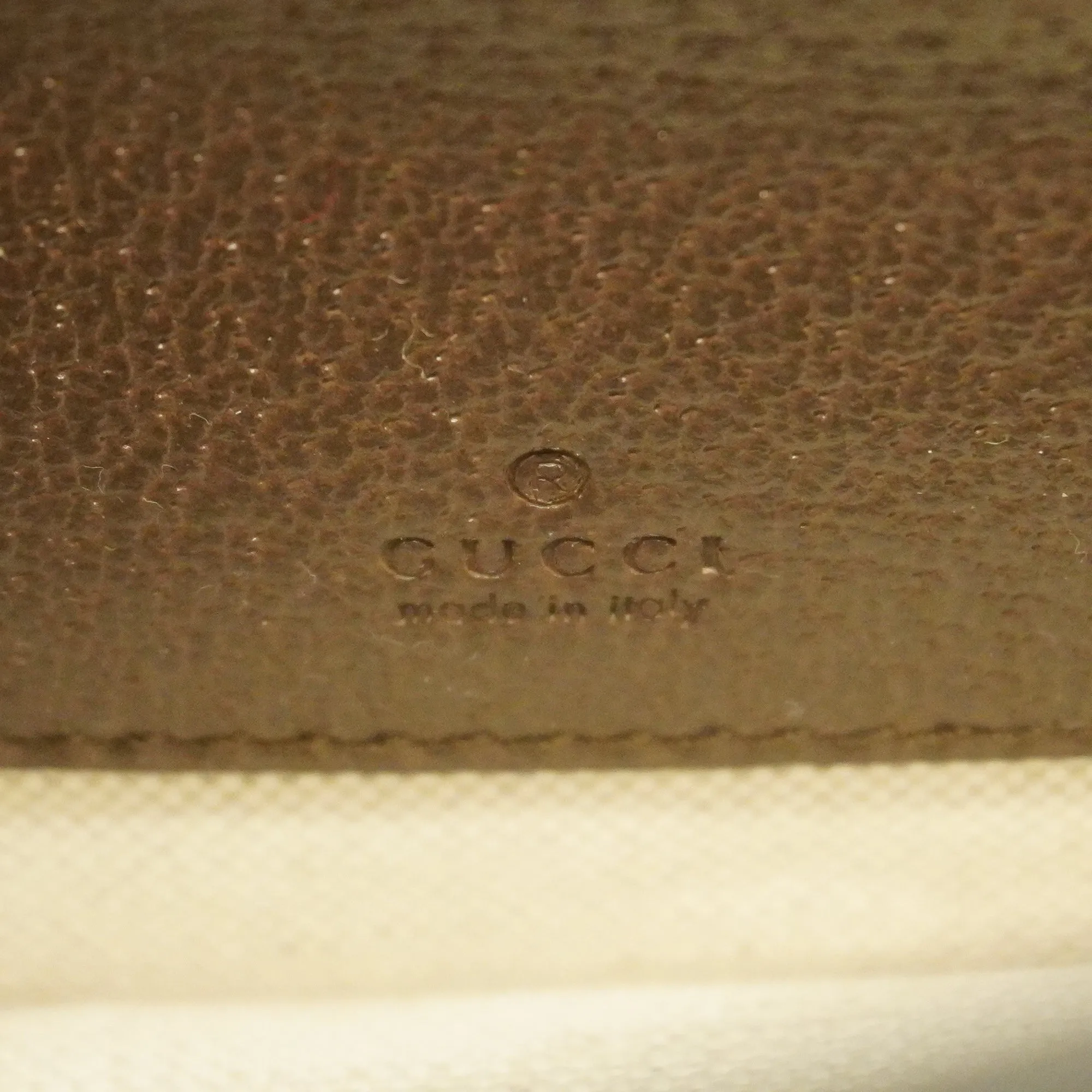 GUCCI  Sherry Line Jumbo GG 699438 Women's Canvas Shoulder Bag Beige