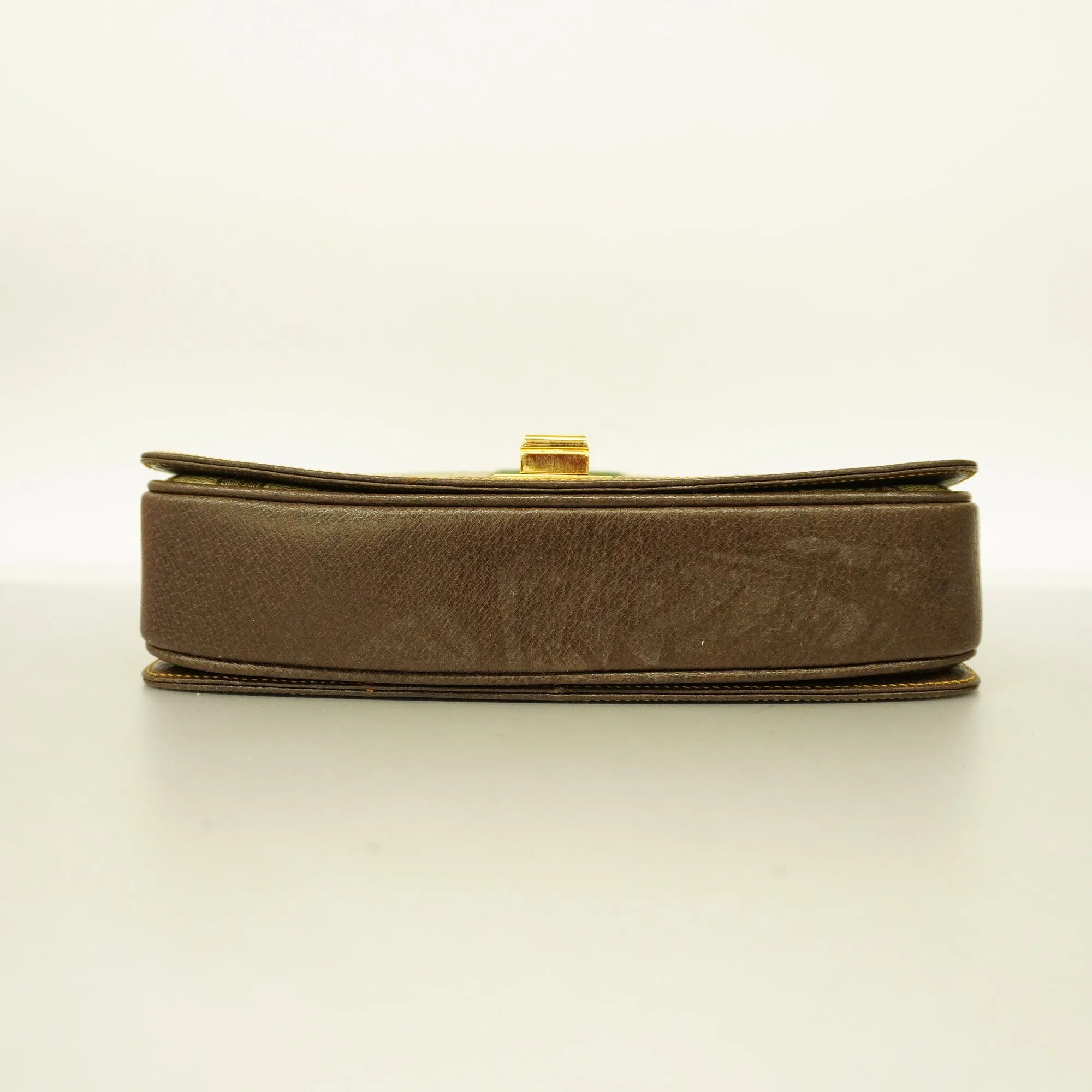 Gucci  Sherry Line Women's GG Supreme,Leather Shoulder Bag Beige,Brown