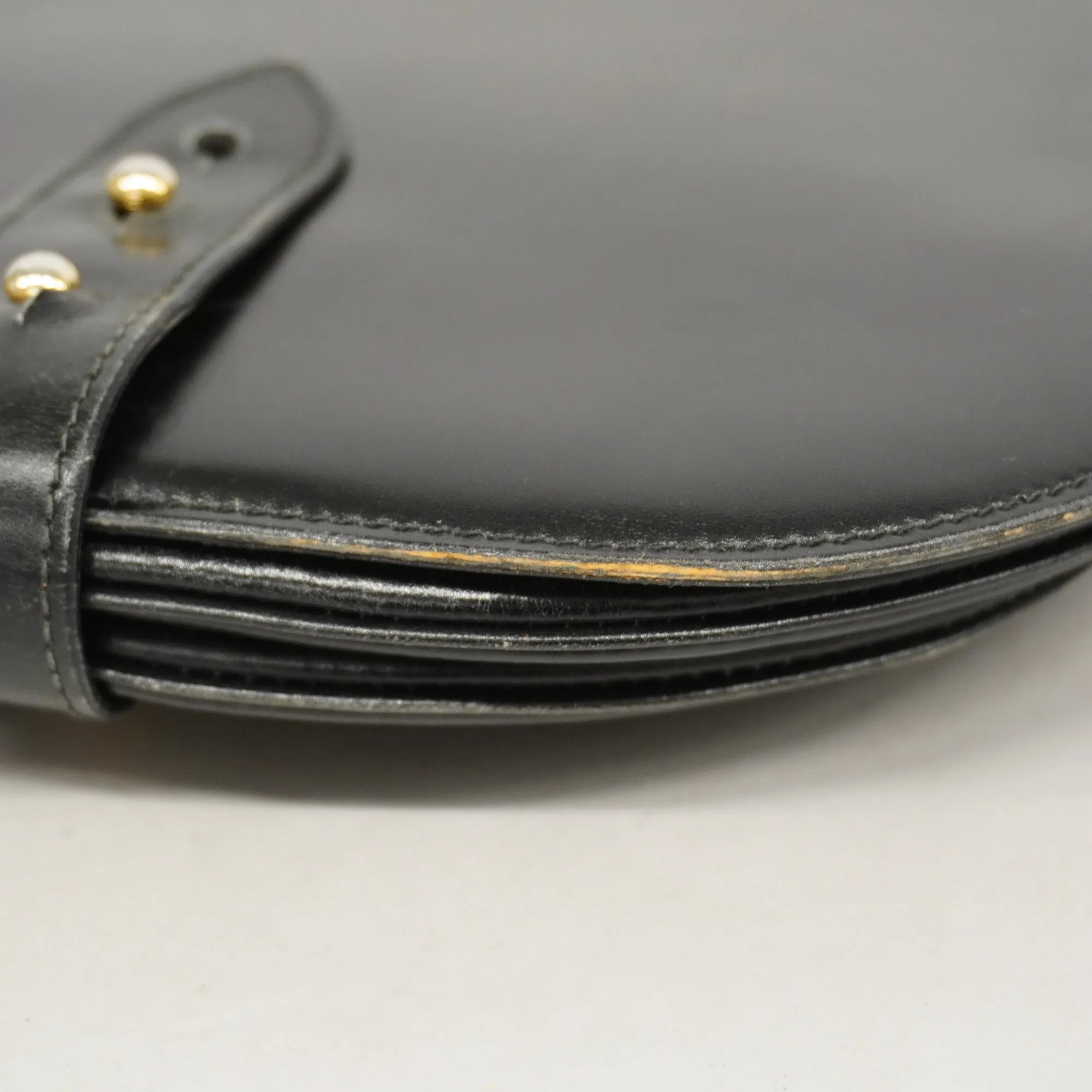 Gucci  Shoulder Bag Women's Leather Black