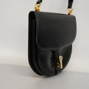 Gucci  Shoulder Bag Women's Leather Black