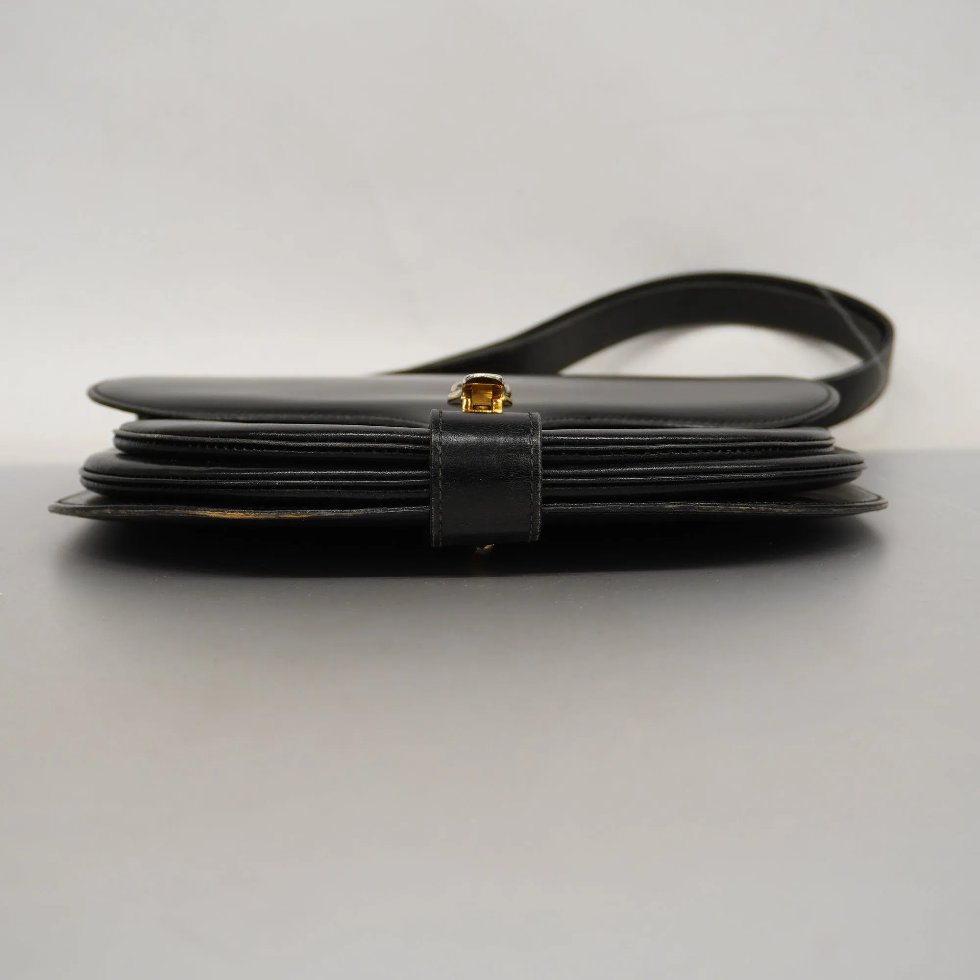 Gucci  Shoulder Bag Women's Leather Black