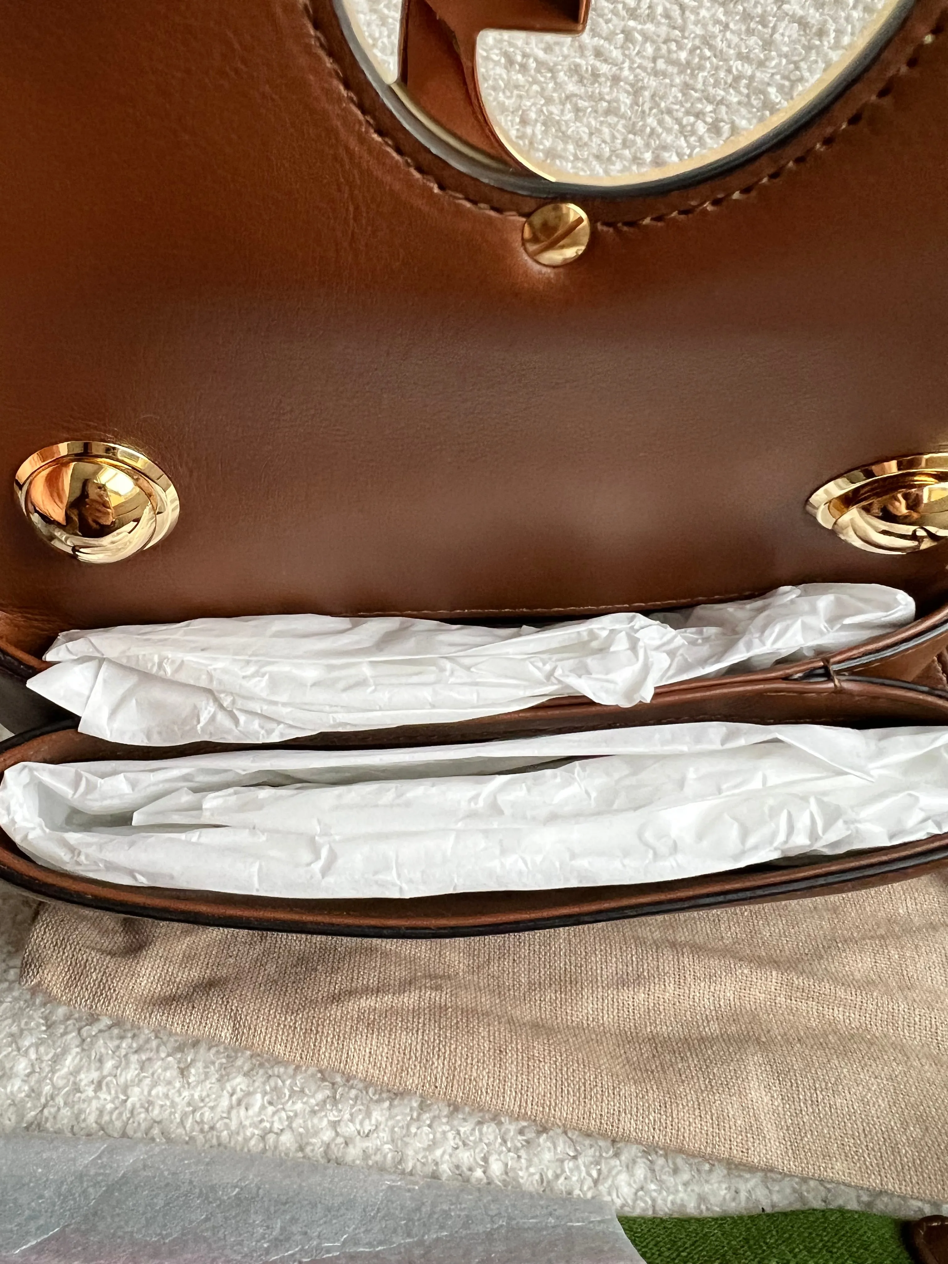 Gucci Tan Blondie Small Shoulder Bag (RRP ??1940)