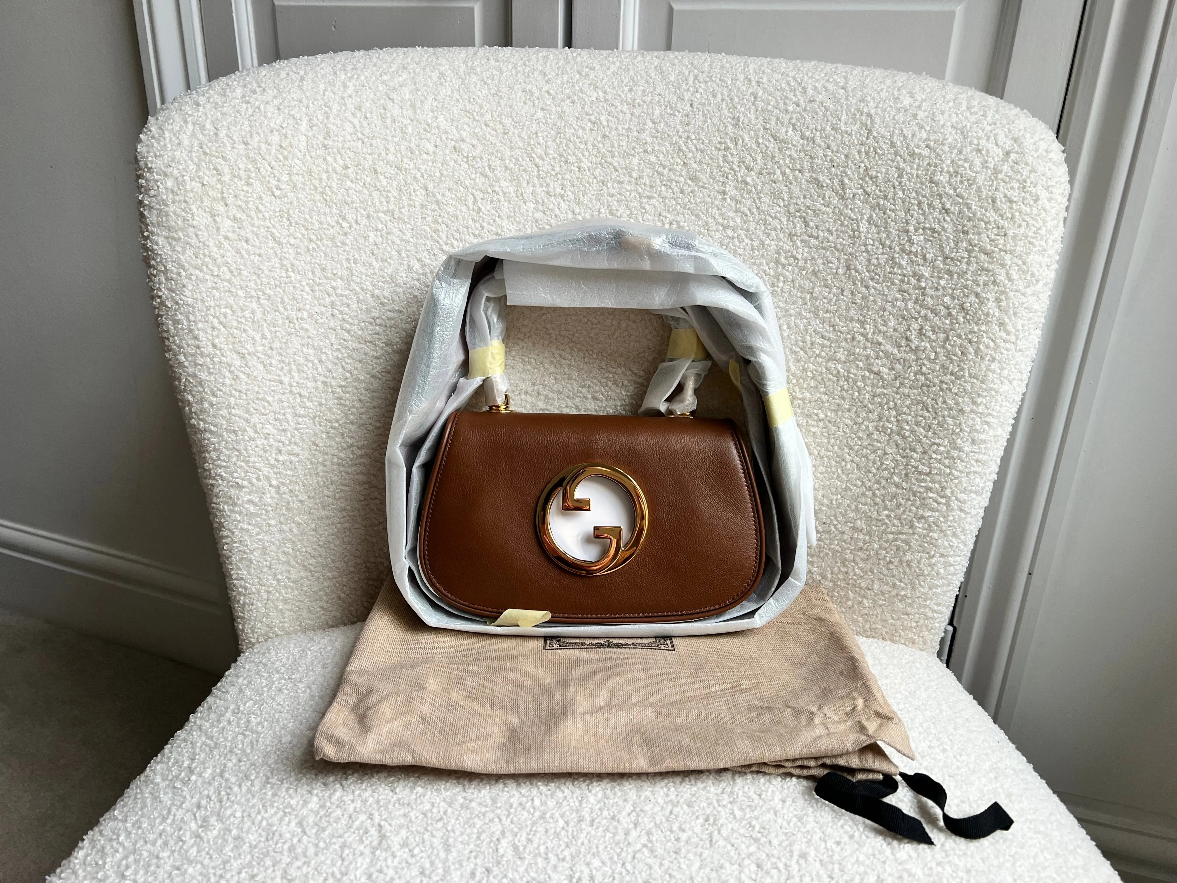 Gucci Tan Blondie Small Shoulder Bag (RRP ??1940)