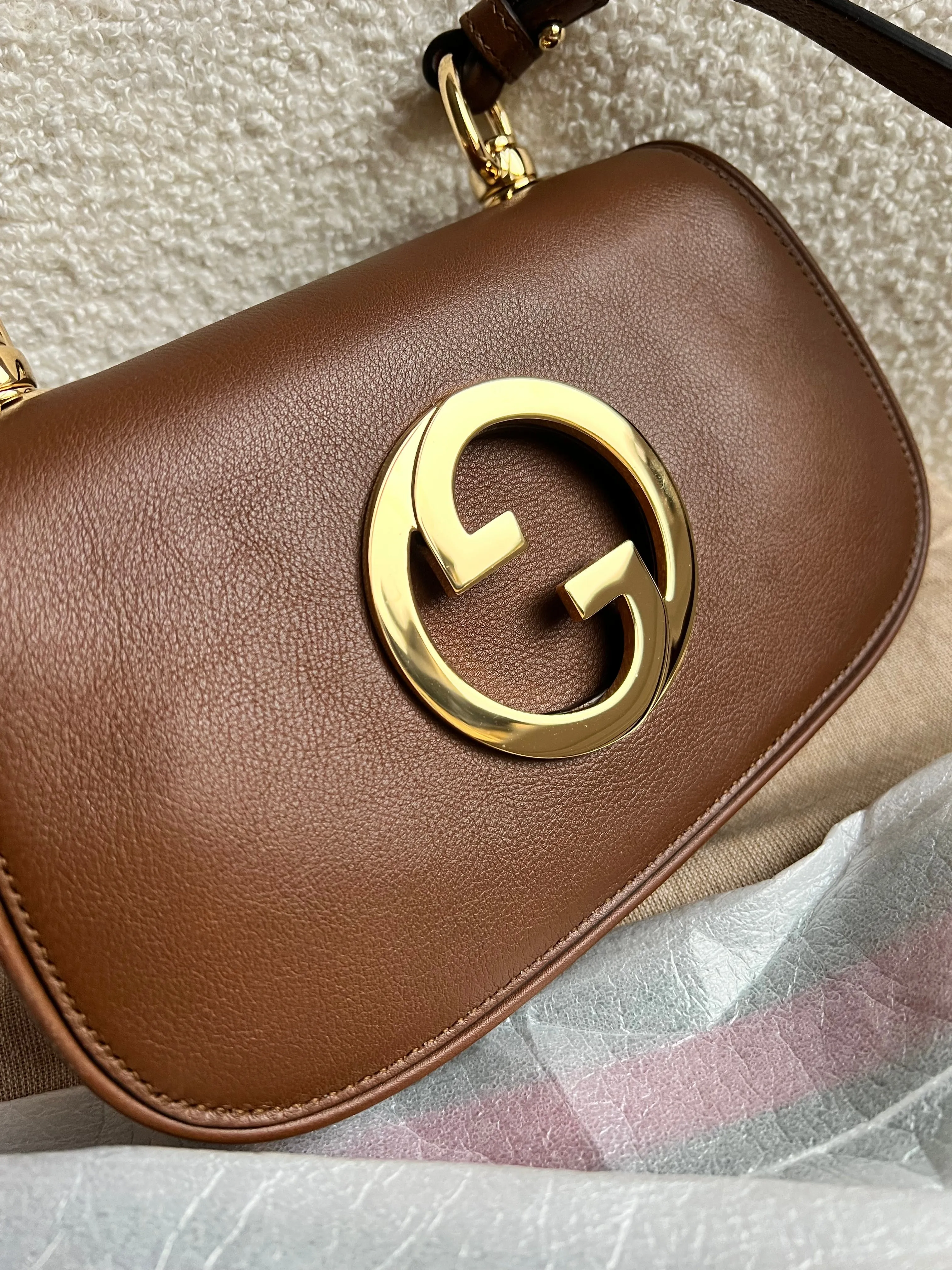 Gucci Tan Blondie Small Shoulder Bag (RRP ??1940)