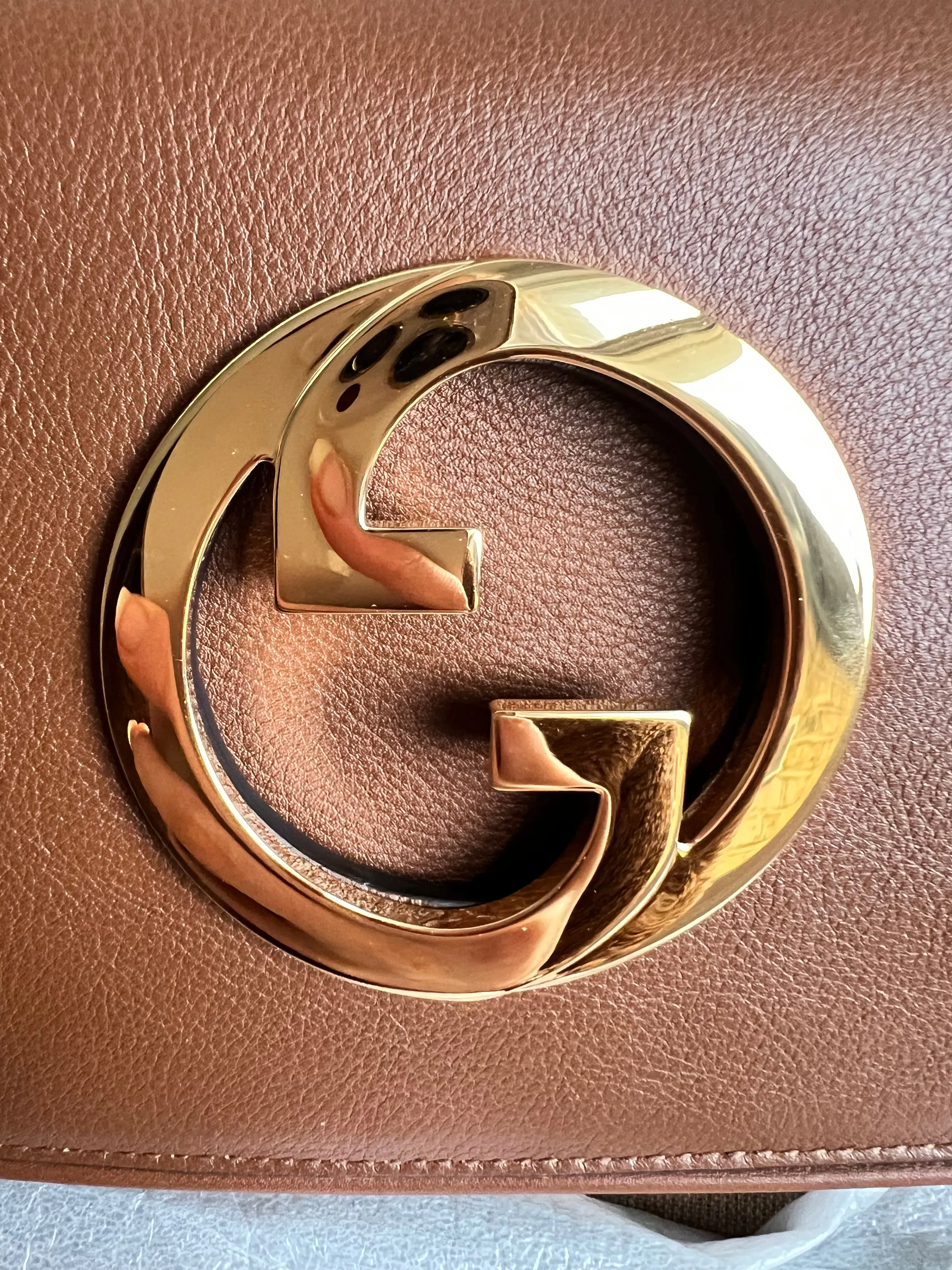 Gucci Tan Blondie Small Shoulder Bag (RRP ??1940)