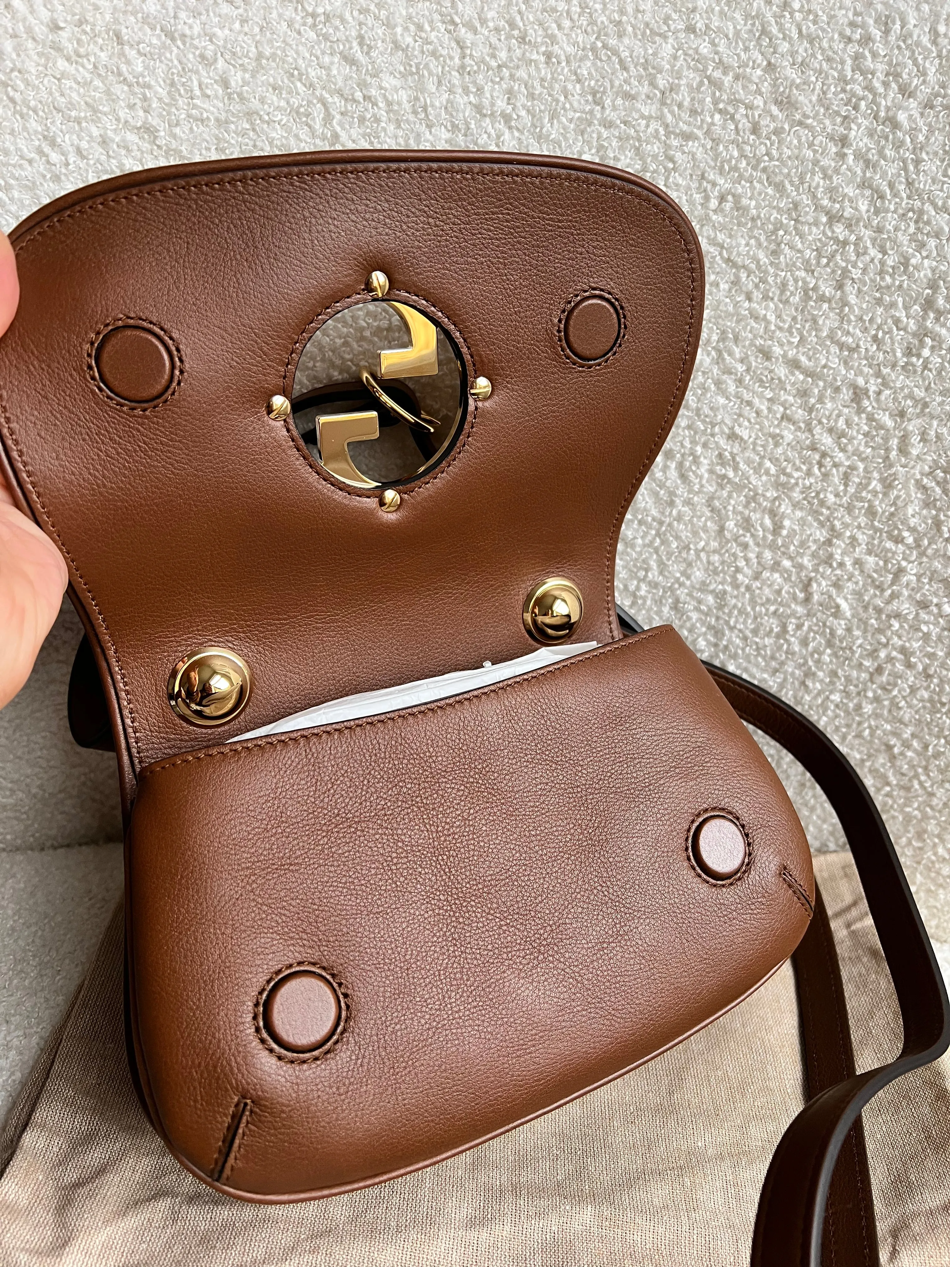 Gucci Tan Blondie Small Shoulder Bag (RRP ??1940)