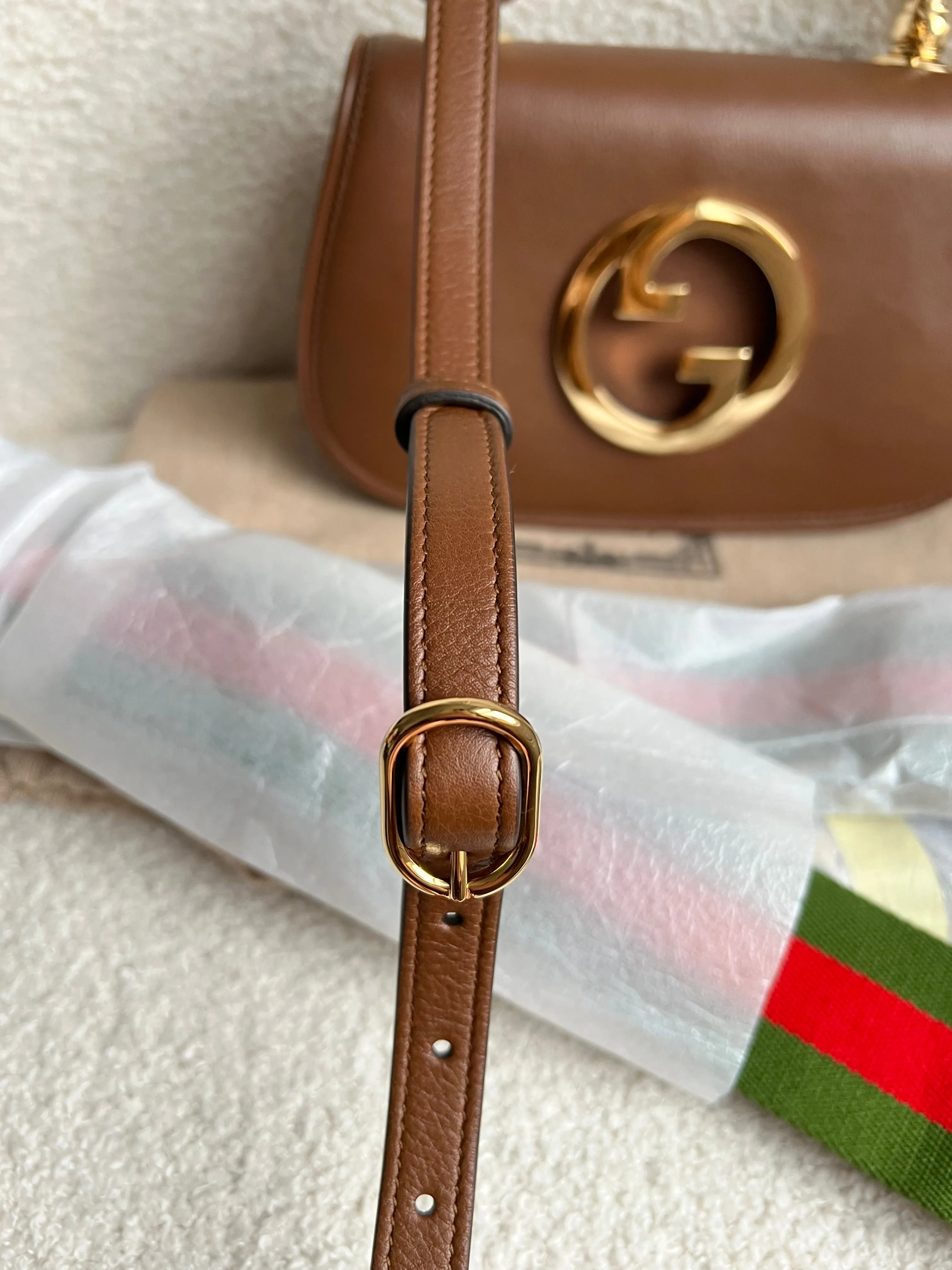 Gucci Tan Blondie Small Shoulder Bag (RRP ??1940)