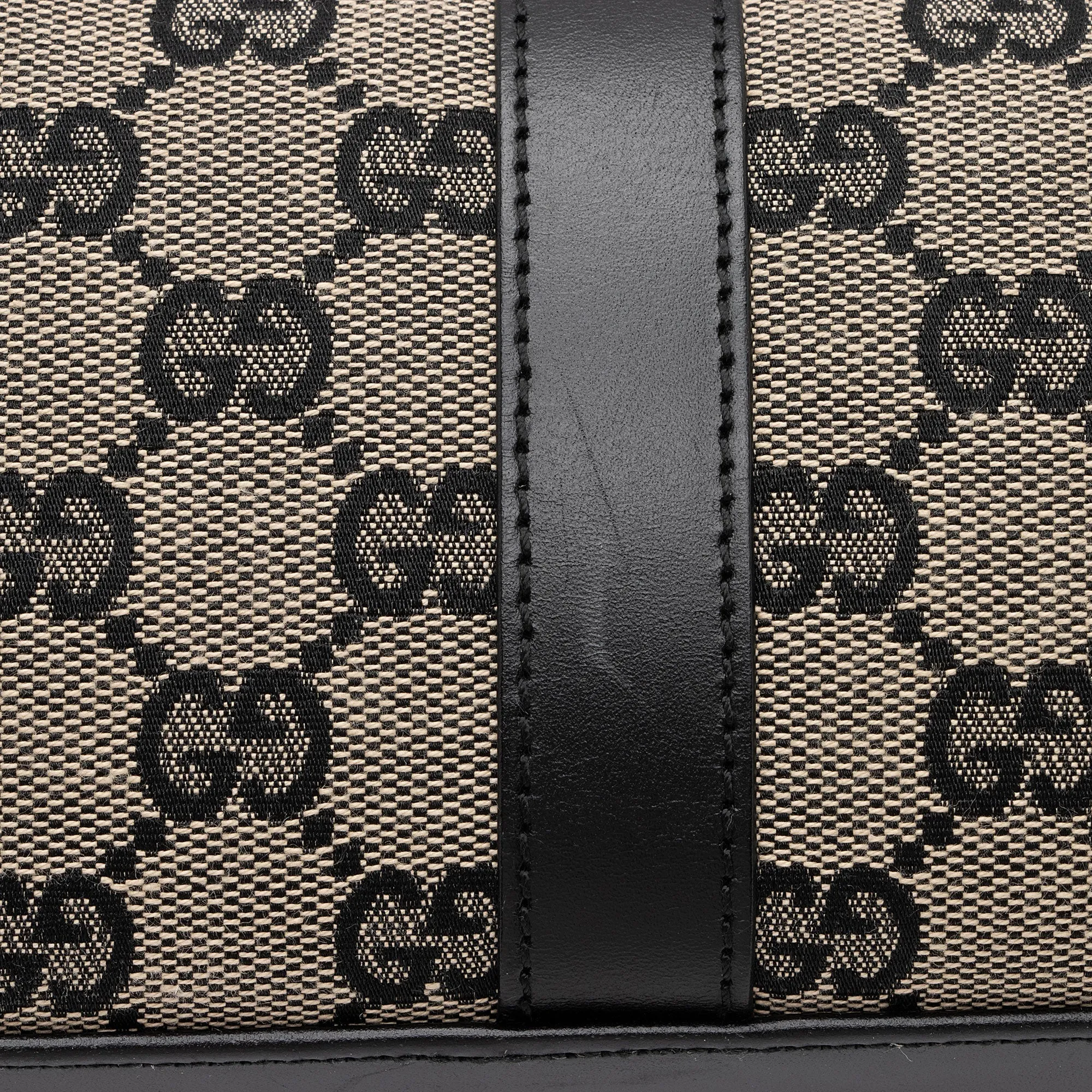 Gucci Vintage GG Canvas Bardot Medium Shoulder Bag (SHF-MzOFGC)