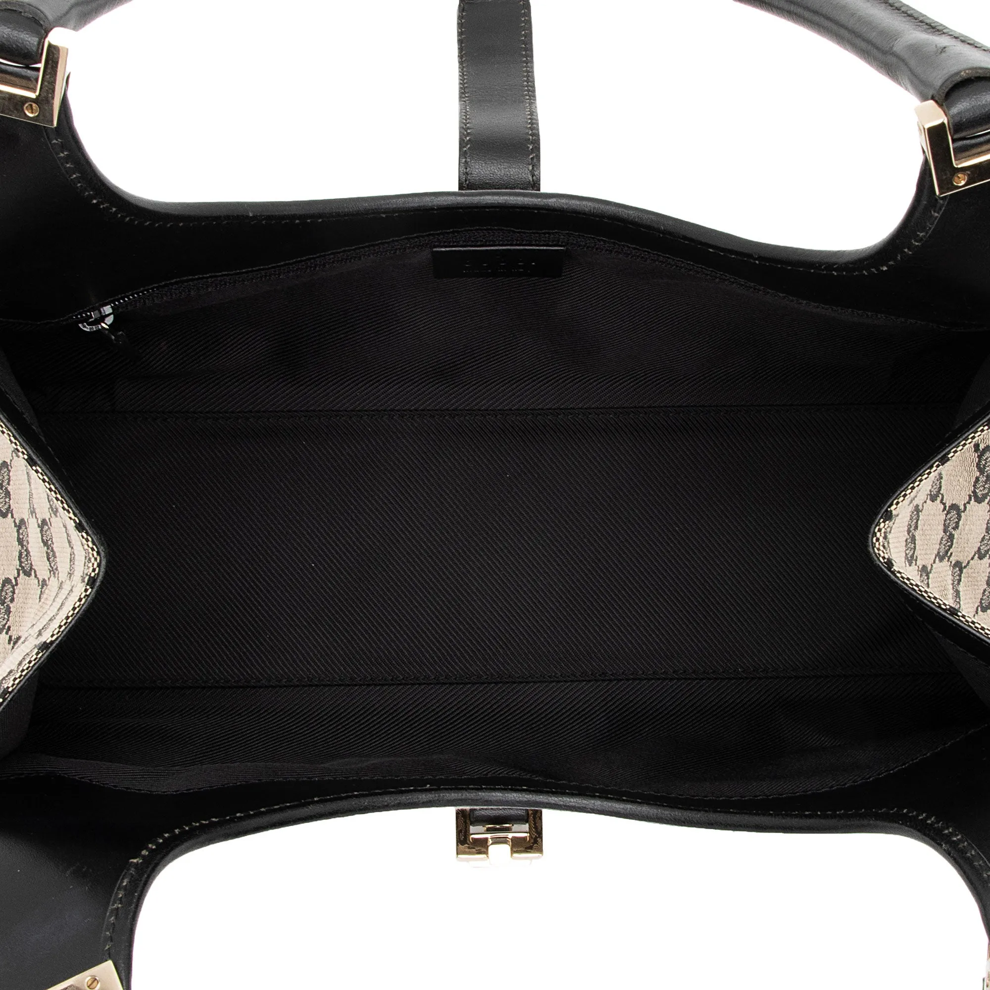 Gucci Vintage GG Canvas Bardot Medium Shoulder Bag (SHF-MzOFGC)