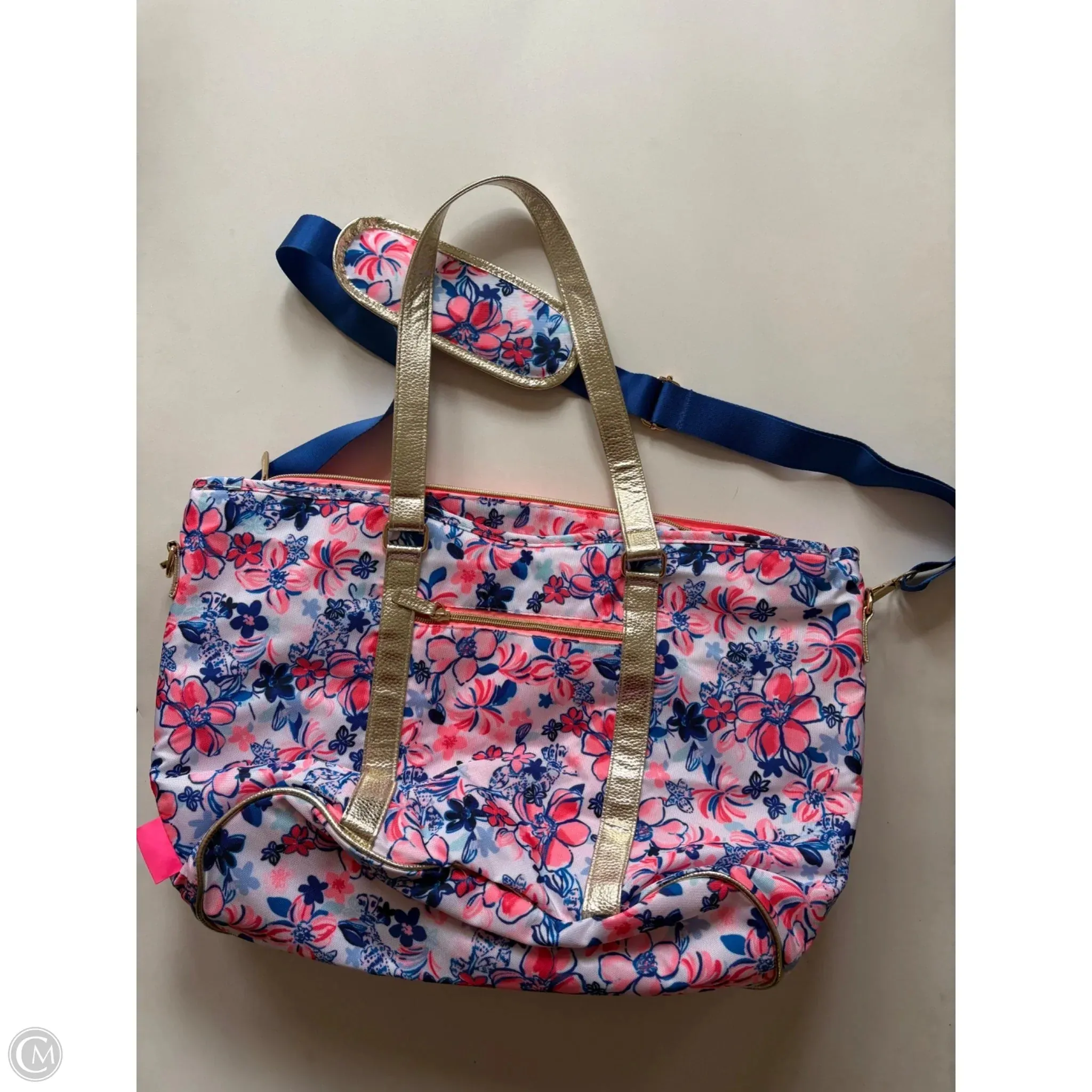 Handbag Designer By Lilly Pulitzer, Size: Large