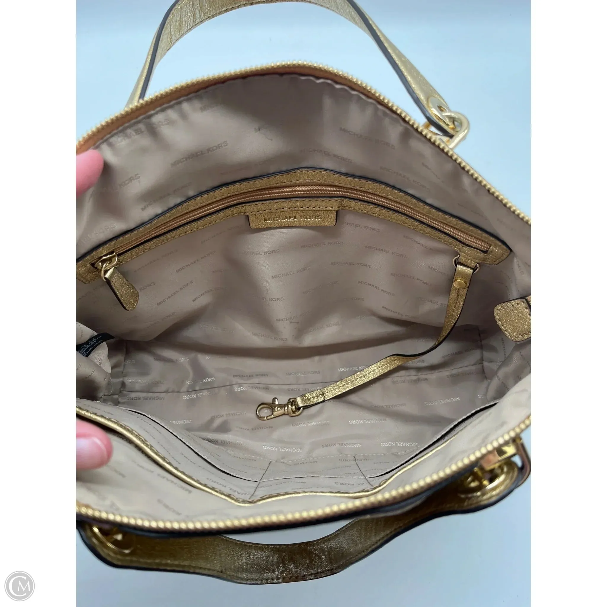 Handbag Designer By Michael Kors, Size: Large