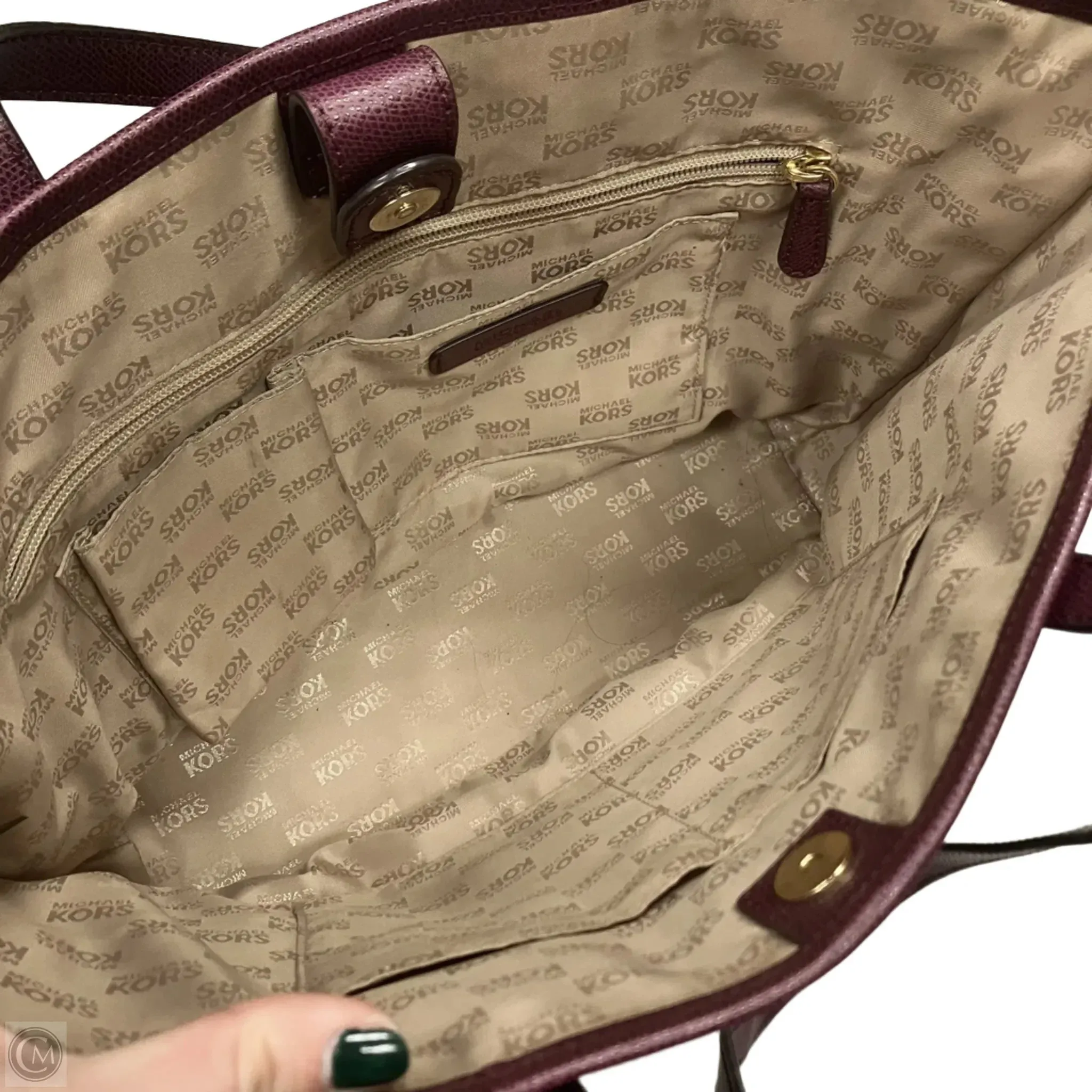 Handbag Designer By Michael Kors, Size: Medium