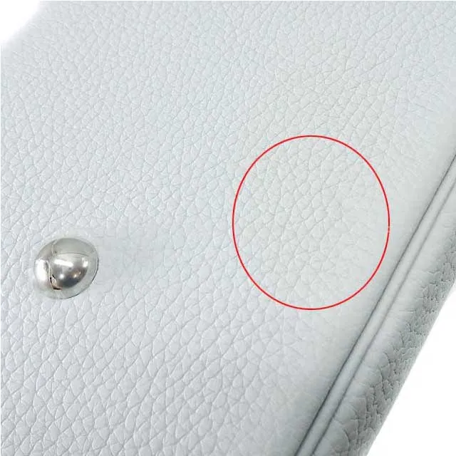 HERMES Shoulder bag Bolide31 Bleu Pale Taurillon Clemence Silver HW Stamp
