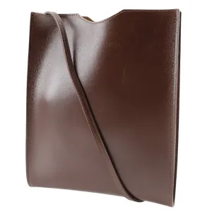 HERMES Shoulder Bag Calfskin Brown Omenitu Women(Unisex) Used