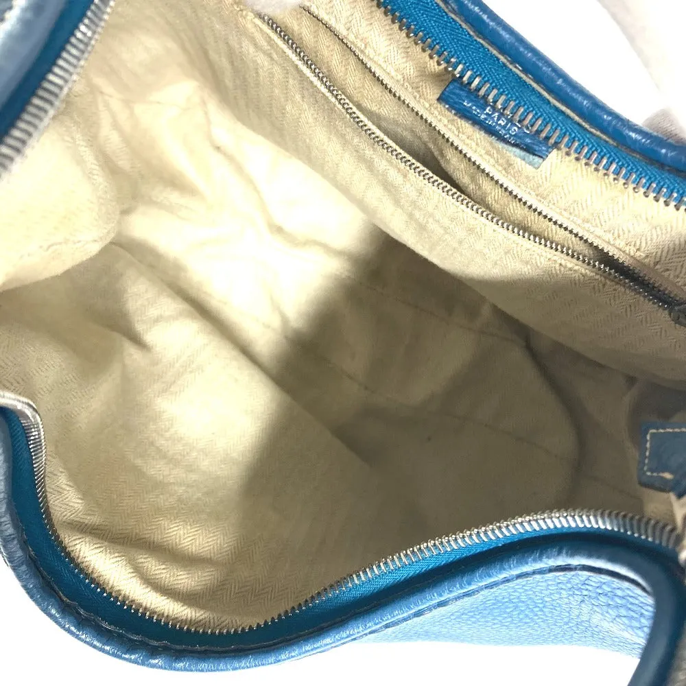 HERMES Shoulder Bag Taurillon Clemence blue Gao
