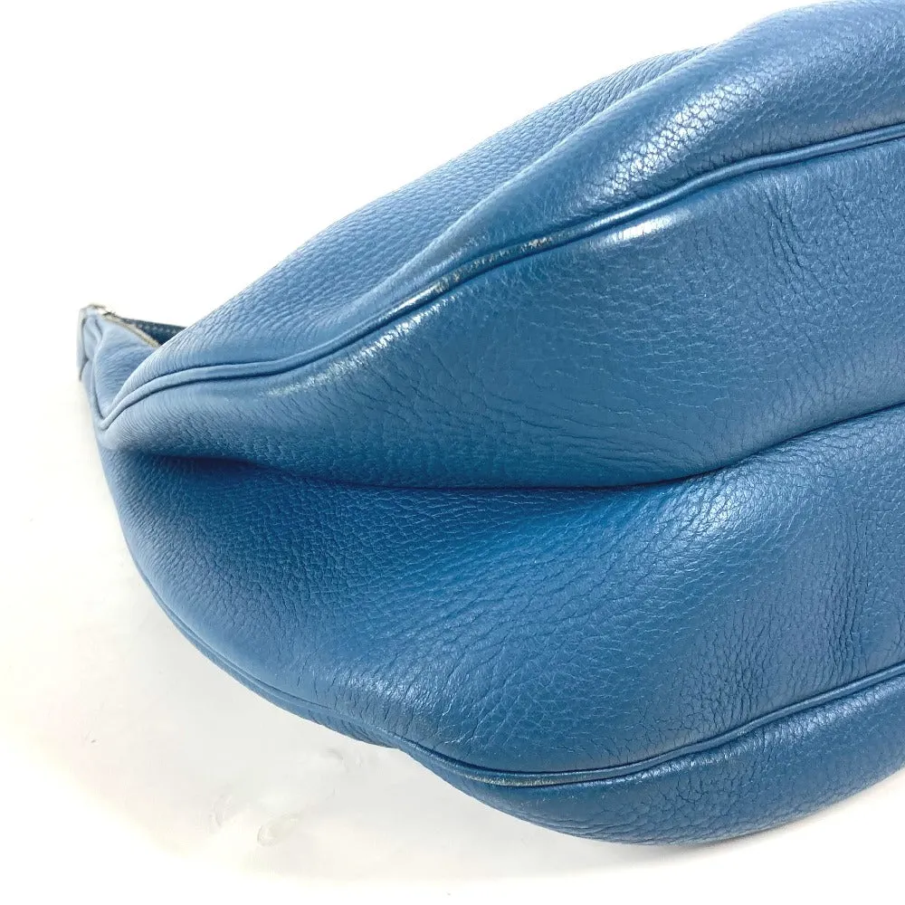 HERMES Shoulder Bag Taurillon Clemence blue Gao