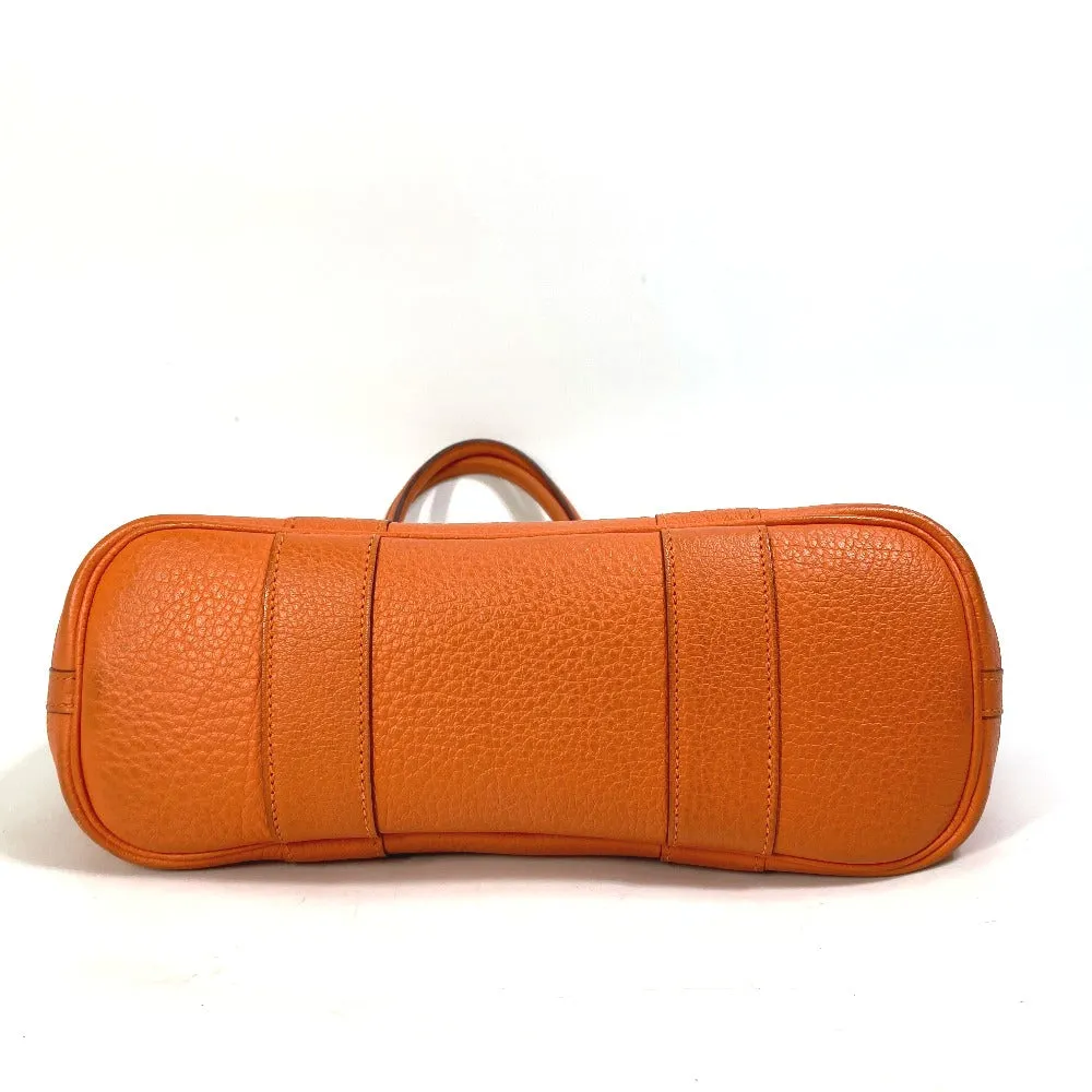 HERMES Tote Bag Towar Officier Orange Shoulder Bag Shoulder Bag Garden Zip PM Women Used