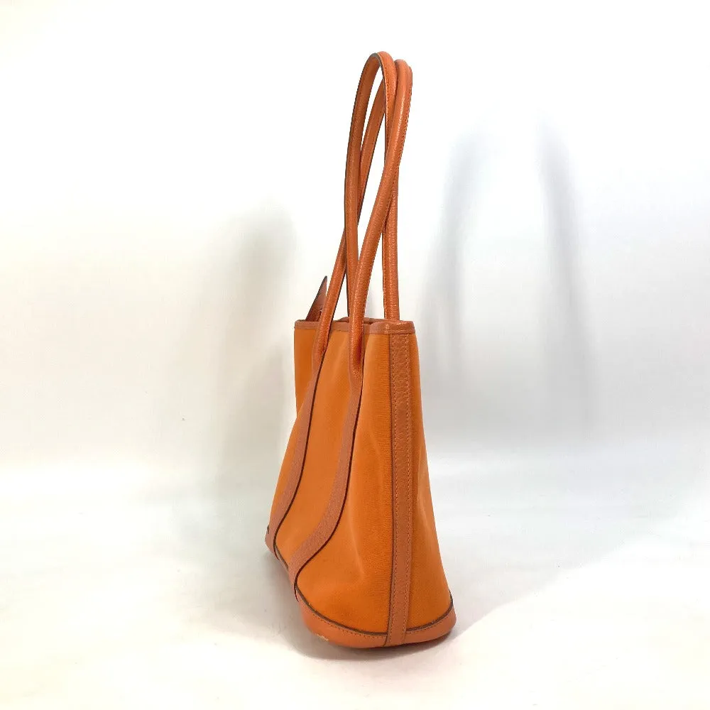 HERMES Tote Bag Towar Officier Orange Shoulder Bag Shoulder Bag Garden Zip PM Women Used