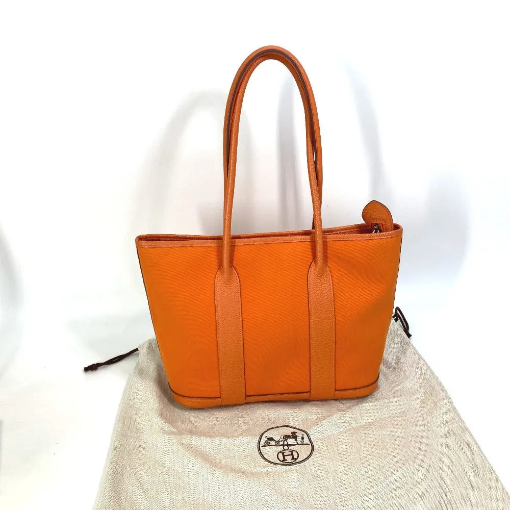 HERMES Tote Bag Towar Officier Orange Shoulder Bag Shoulder Bag Garden Zip PM Women Used