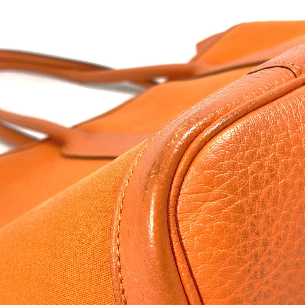 HERMES Tote Bag Towar Officier Orange Shoulder Bag Shoulder Bag Garden Zip PM Women Used