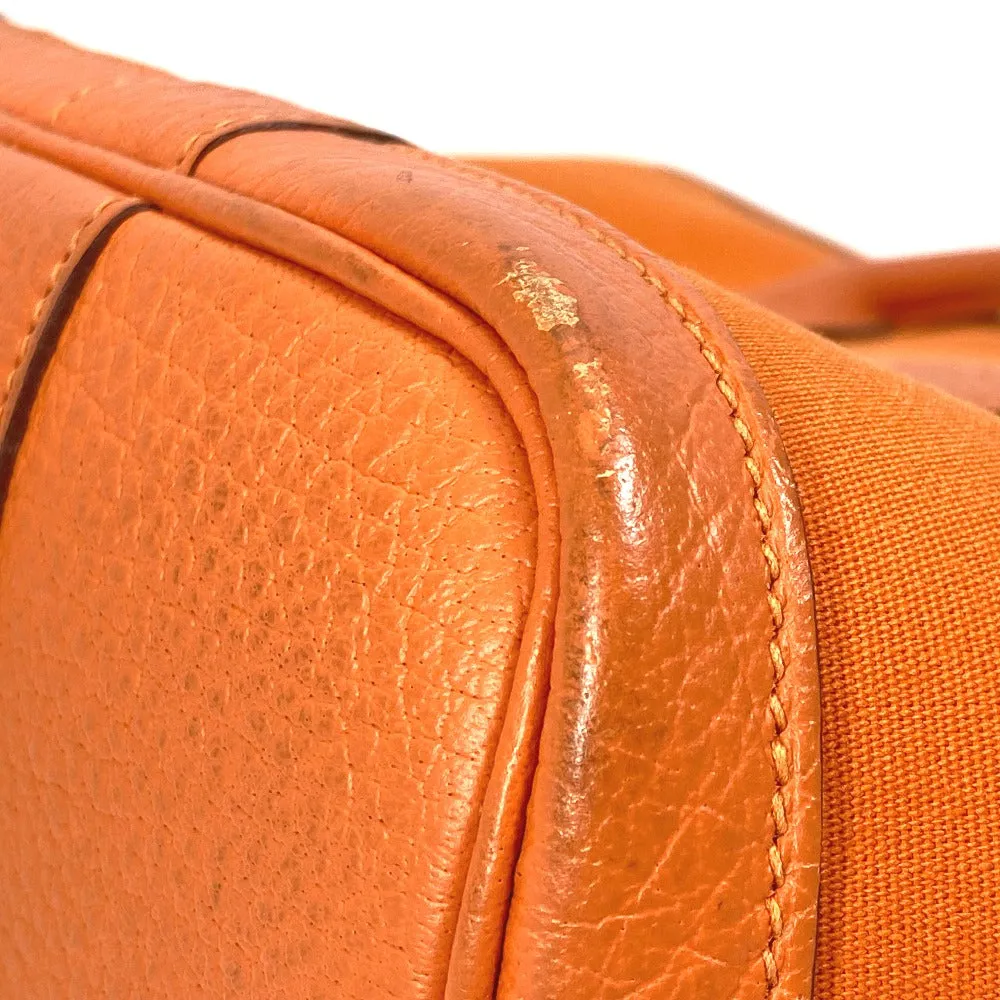 HERMES Tote Bag Towar Officier Orange Shoulder Bag Shoulder Bag Garden Zip PM Women Used