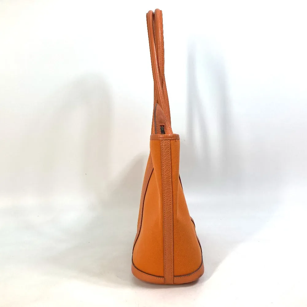 HERMES Tote Bag Towar Officier Orange Shoulder Bag Shoulder Bag Garden Zip PM Women Used