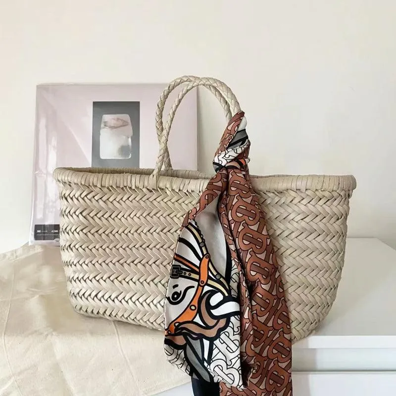 Italy Full Grain Leather Soft Woven Triple Jump Bamboo Style HandBag, Handcrafted Ladies Bag, Basket Bag, Coffee, Black, Brown