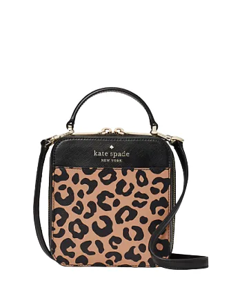 Kate Spade New York Daisy Graphic Leopard Vanity Crossbody