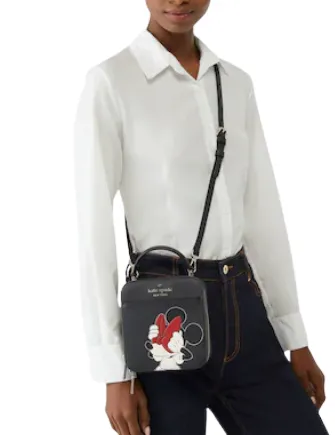 Kate Spade New York Disney X Kate Spade New York Minnie Mouse Daisy Vanity Crossbody Bag