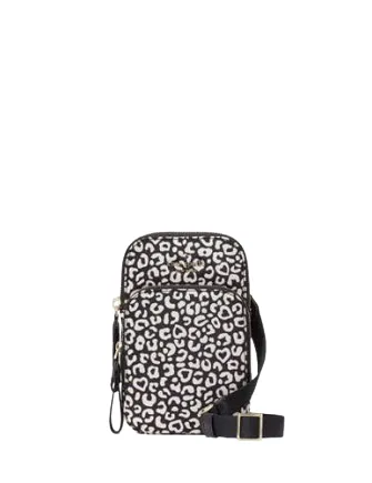 Kate Spade New York Graphic Leopard Heart North South Crossbody