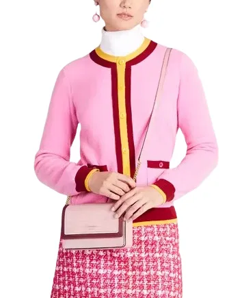 Kate Spade New York Morgan Colorblocked Flap Chain Wallet