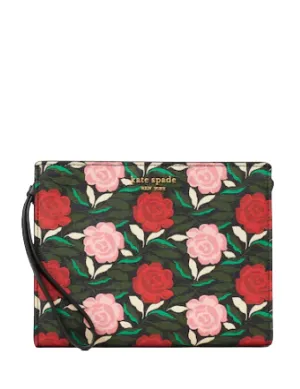 Kate Spade New York Morgan Rose Garden Gusseted Wristlet
