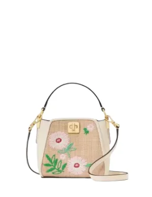 Kate Spade New York Phoebe Straw Mini Top Handle Crossbody