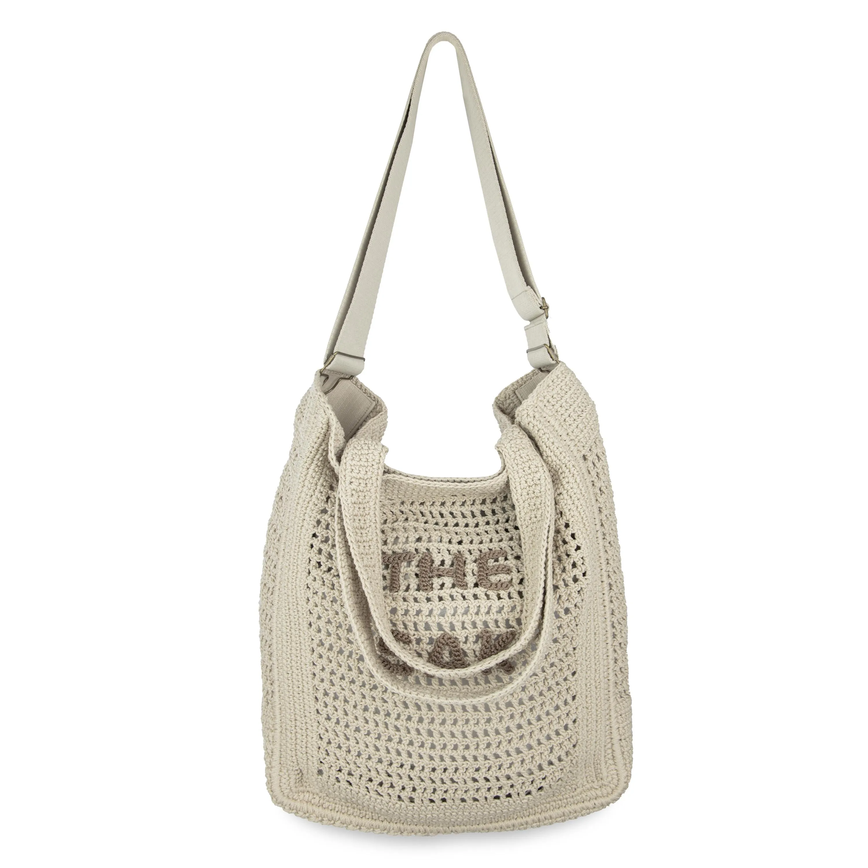 Lanie Market Tote - Hand Crochet - Ecru The Sak