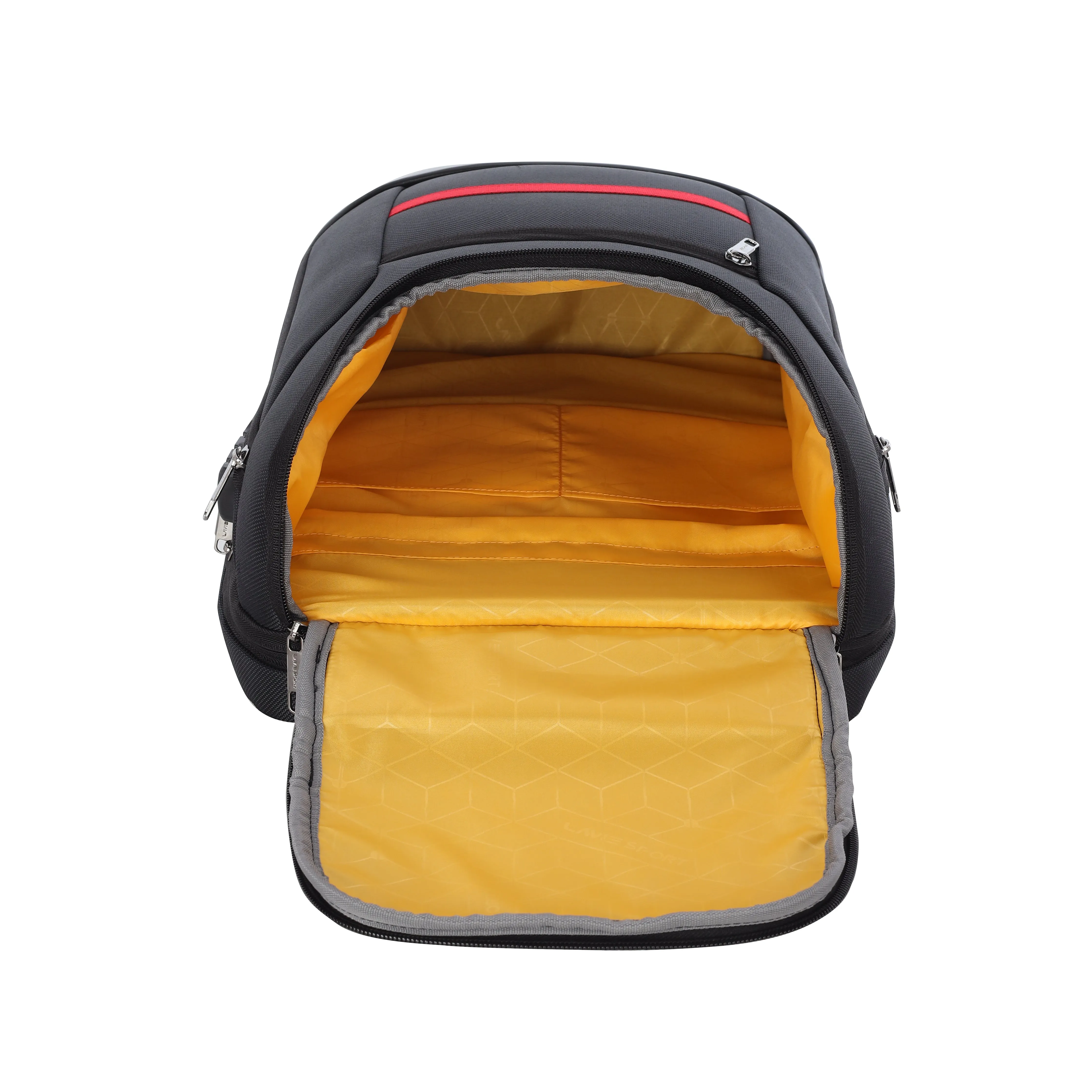 Lavie Sport Emperor 24L Anti-theft Laptop Backpack For Men & Women in Grey and Blue Colour