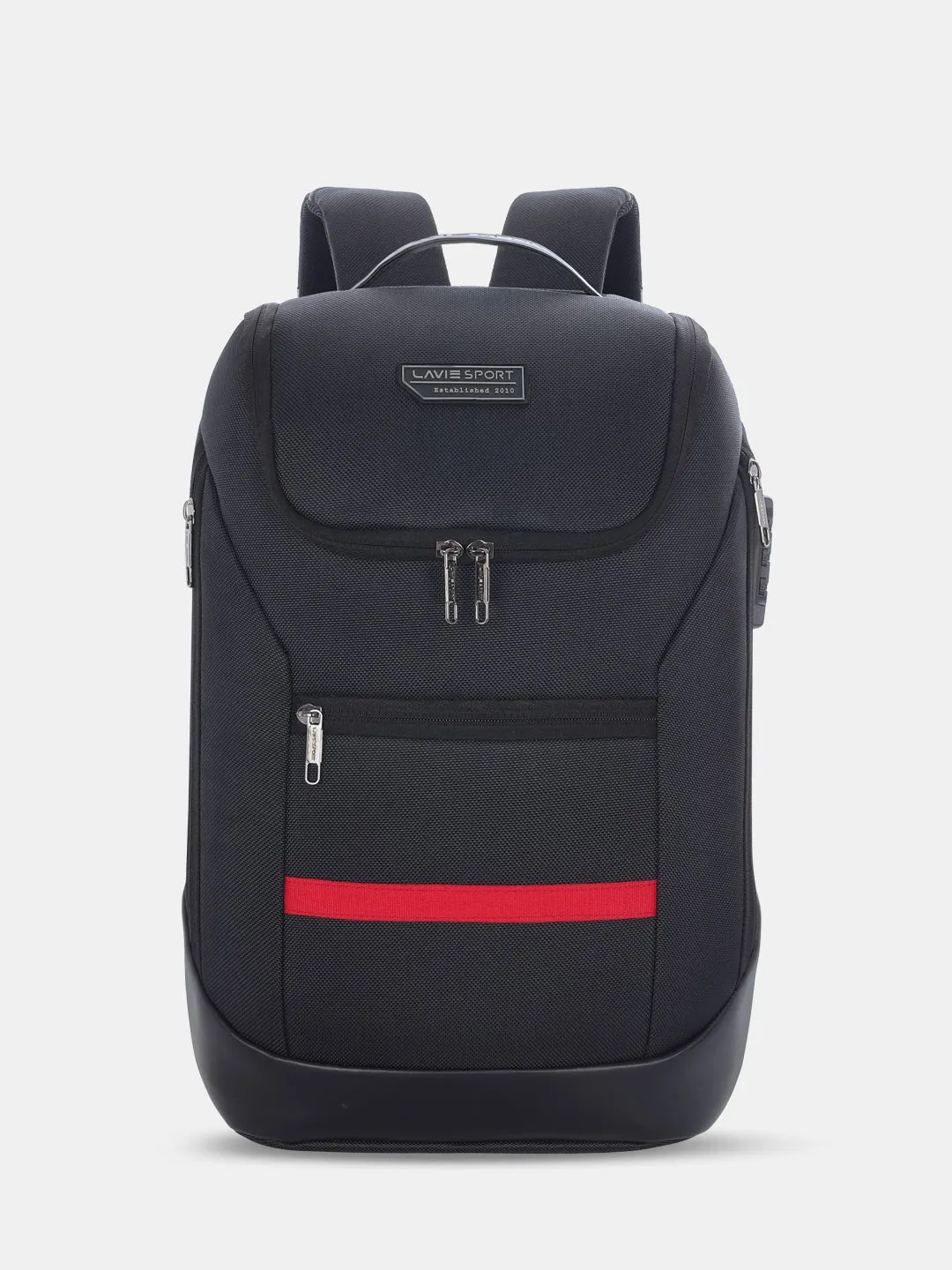 Lavie Sport Emperor 24L Anti-theft Laptop Backpack For Men & Women in Grey and Blue Colour