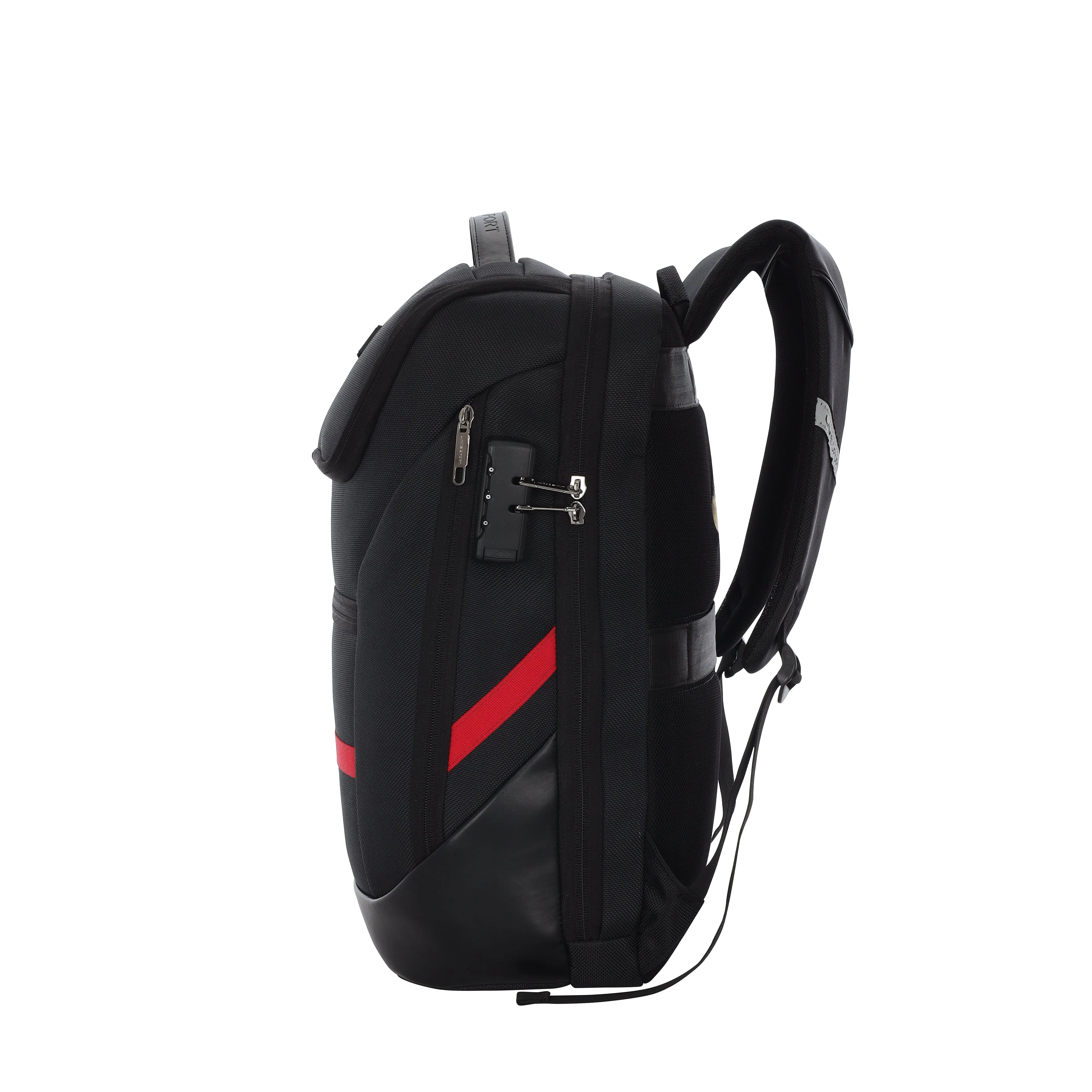 Lavie Sport Emperor 24L Anti-theft Laptop Backpack For Men & Women in Grey and Blue Colour
