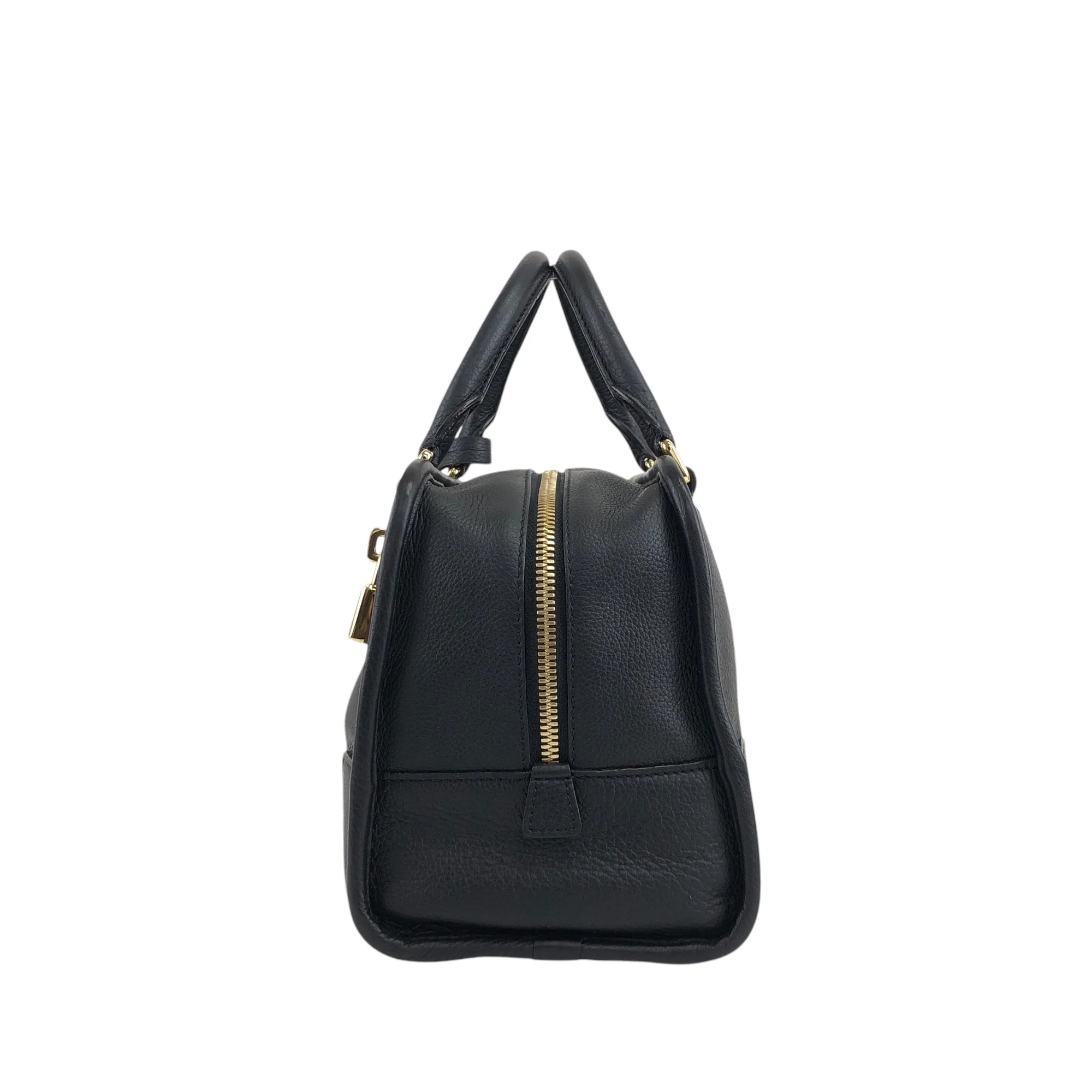LOEWE Amazona28 Anagram Two-way Handbag Shoulder bag Black Vintage bagdfe