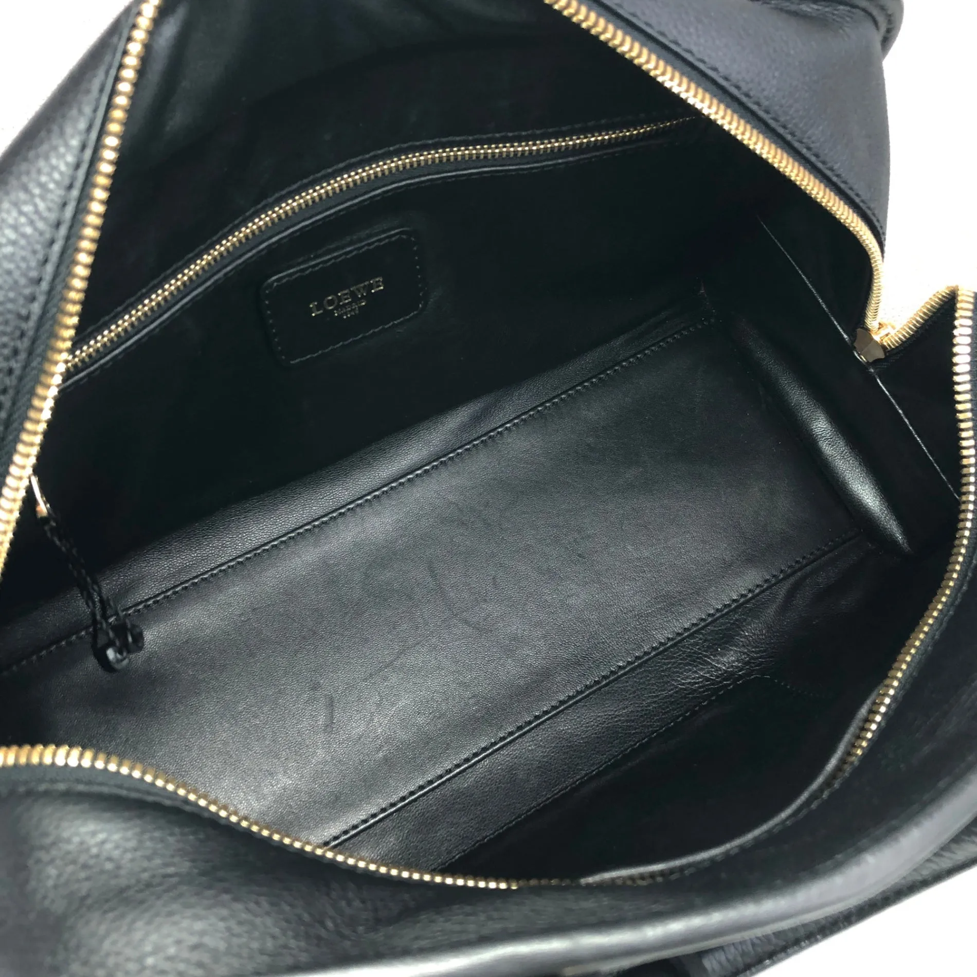 LOEWE Amazona28 Anagram Two-way Handbag Shoulder bag Black Vintage bagdfe