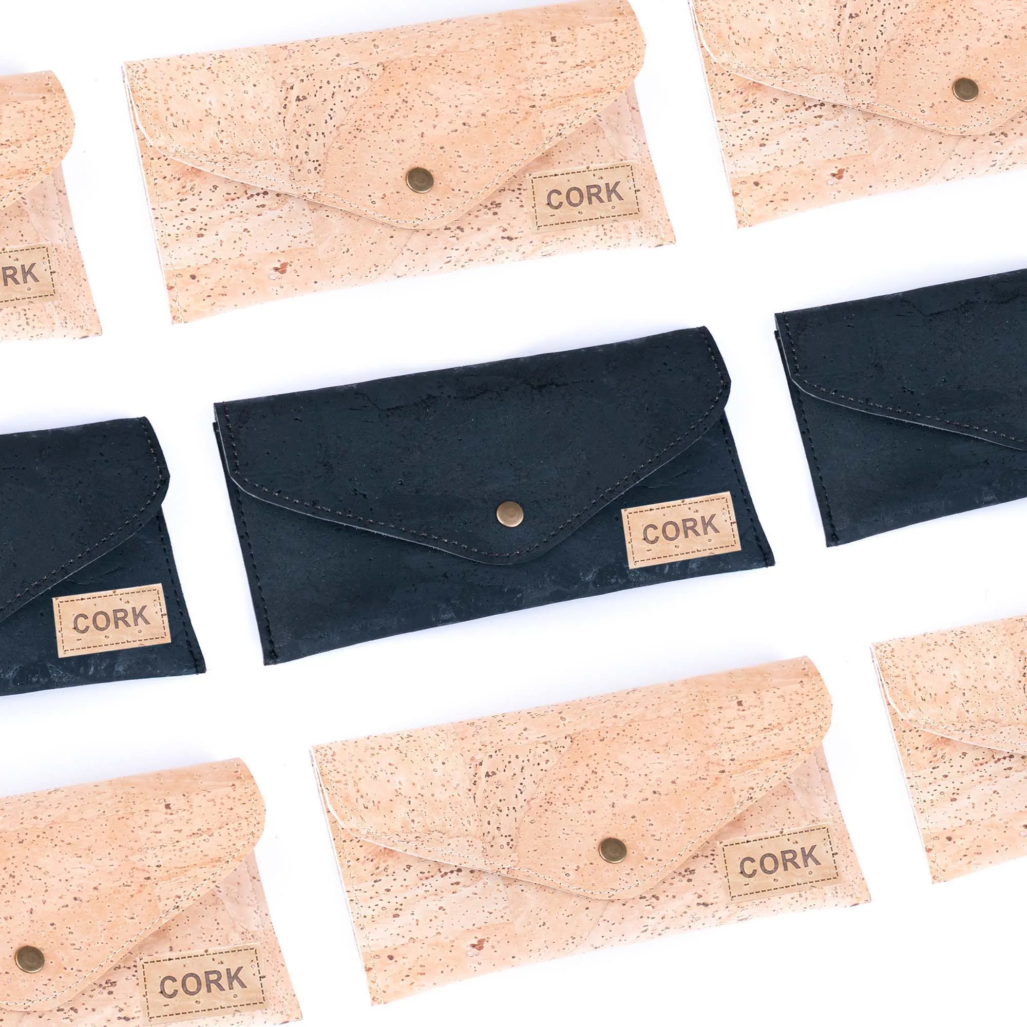 Long Cork Wallet ?C Elegant & Eco-Friendly BAGP-303??5units??