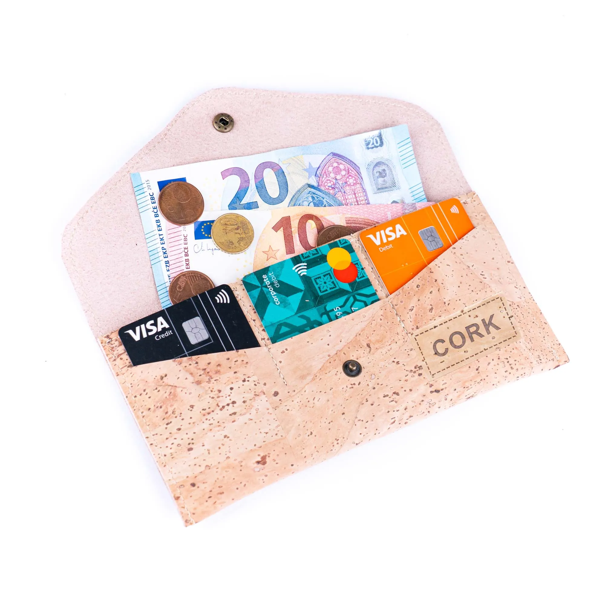 Long Cork Wallet ?C Elegant & Eco-Friendly BAGP-303??5units??