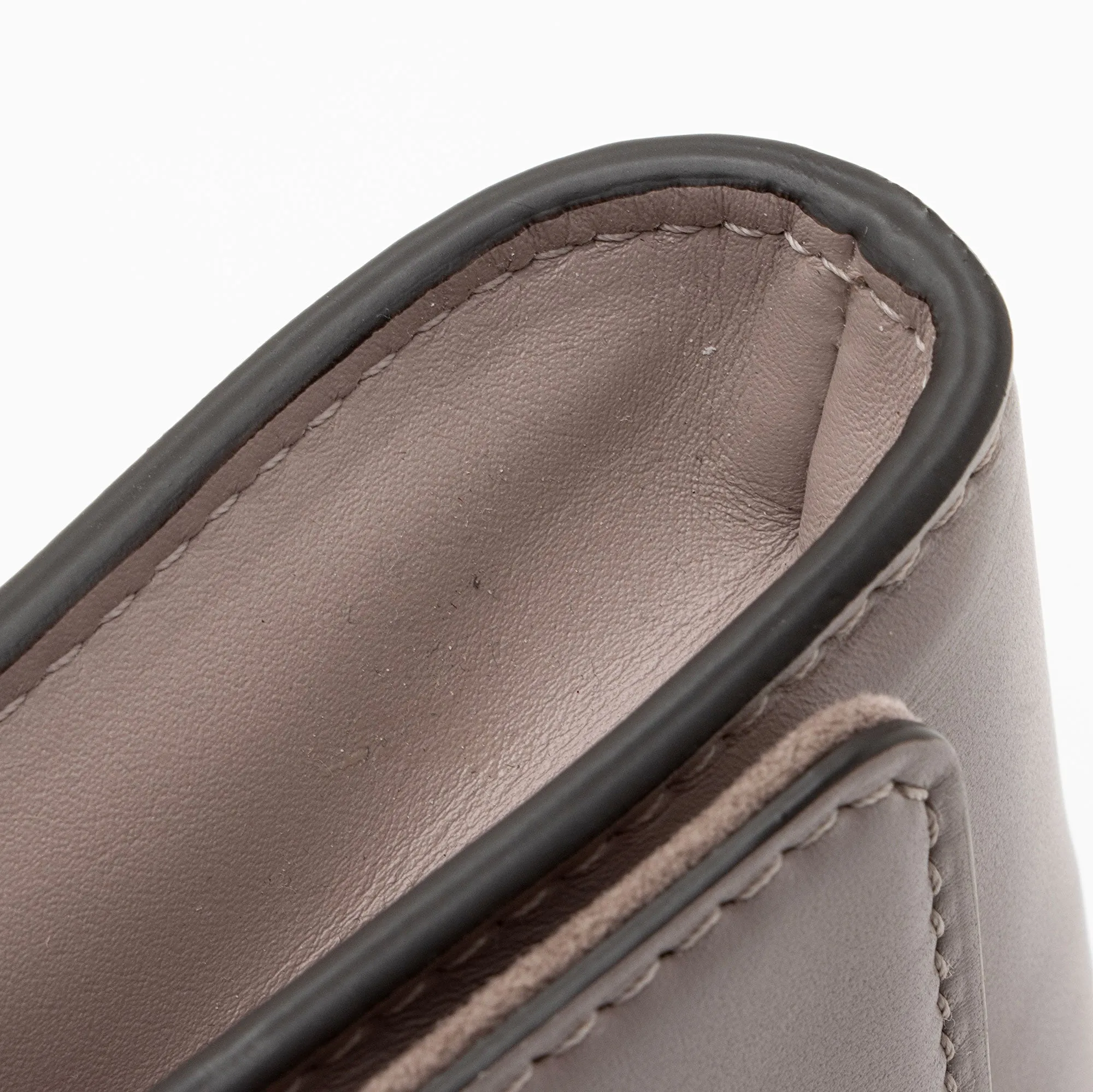 Louis Vuitton Calfskin Chain Louise Shoulder Bag (SHF-xSUMPv)