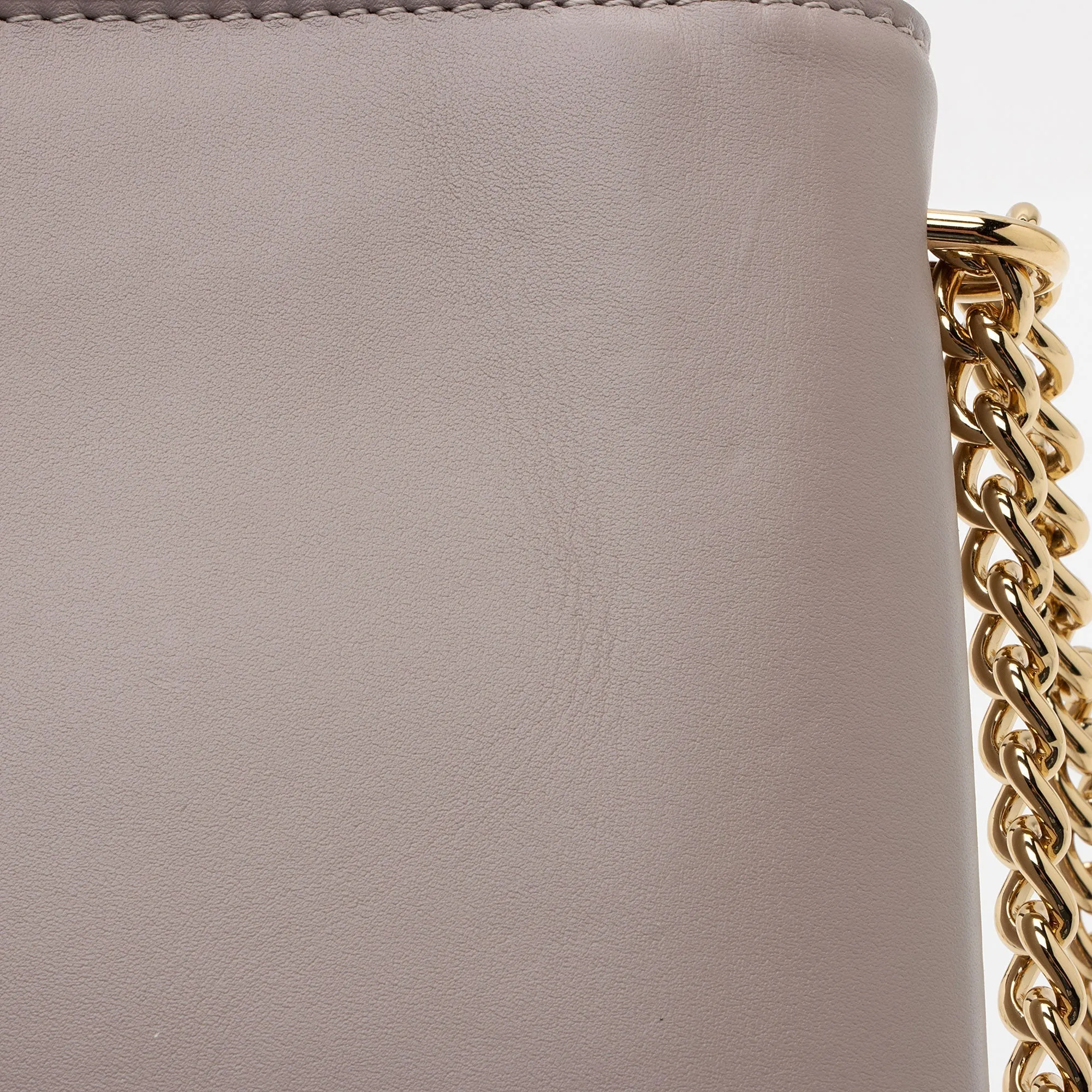 Louis Vuitton Calfskin Chain Louise Shoulder Bag (SHF-xSUMPv)