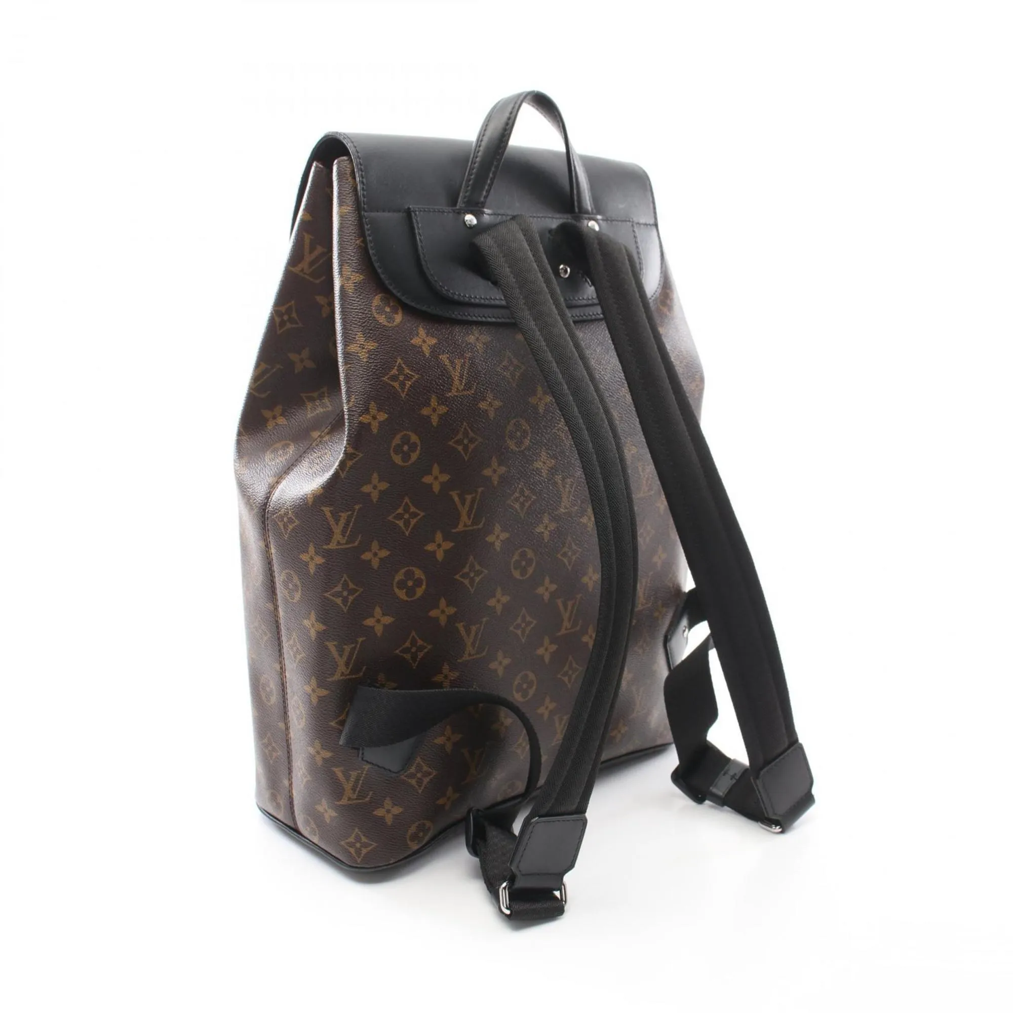 Louis Vuitton  Coated Canvas Pvc Monogram Leather Backpack (Pre-Owned)
