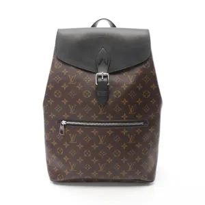 Louis Vuitton  Coated Canvas Pvc Monogram Leather Backpack (Pre-Owned)