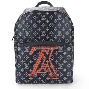 Louis Vuitton Navy Color Monogram Backpack (Pre-Owned)