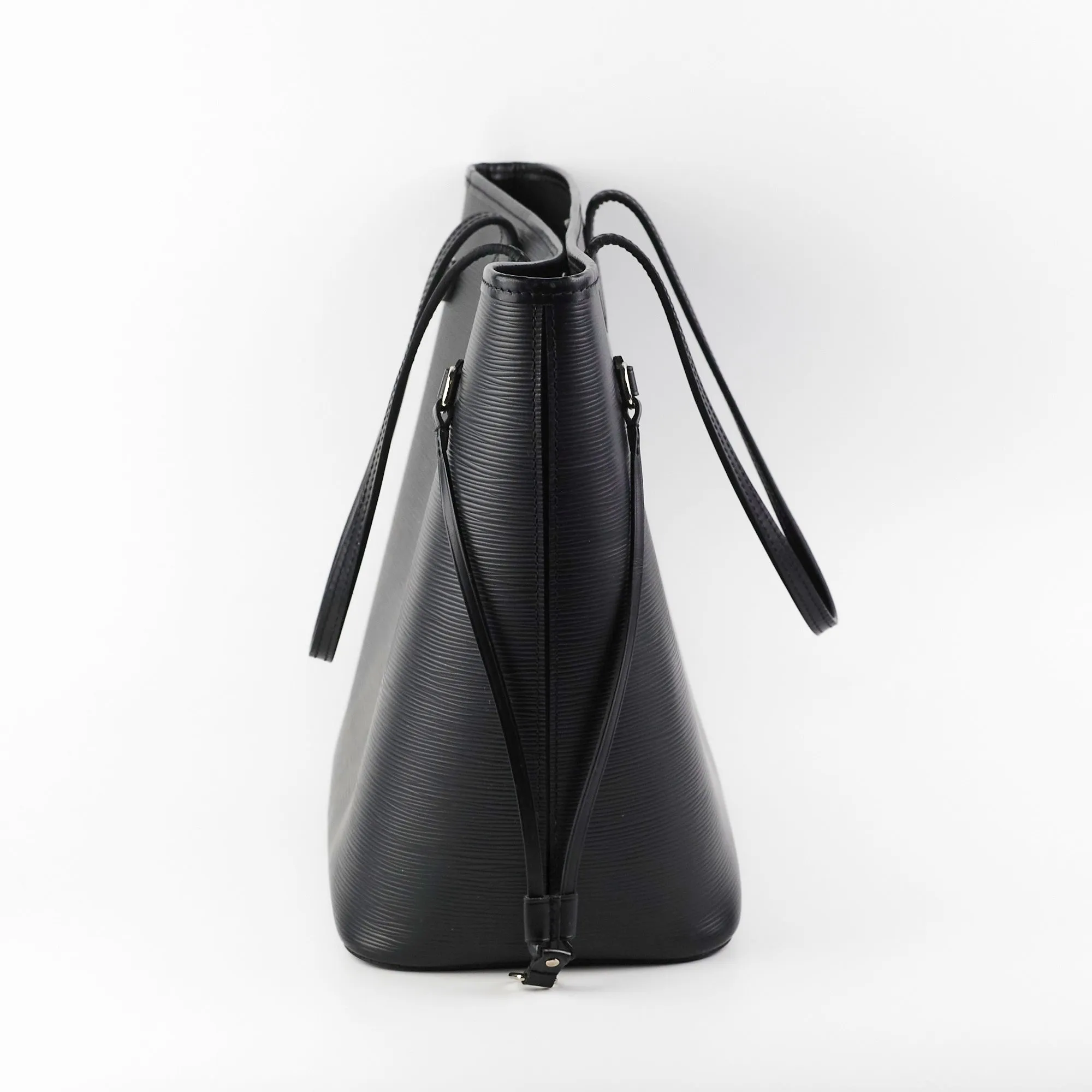 Louis Vuitton Neverfull MM Black Epi Shoulder Bag