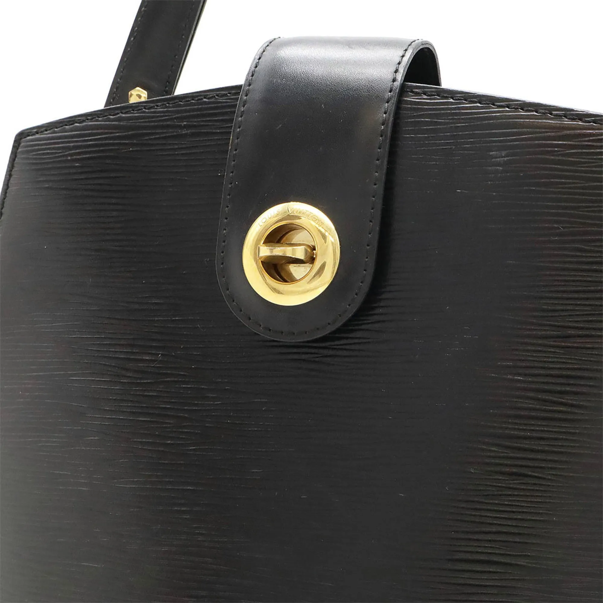 Louis Vuitton  Noir Epi Leather Shoulder Bag